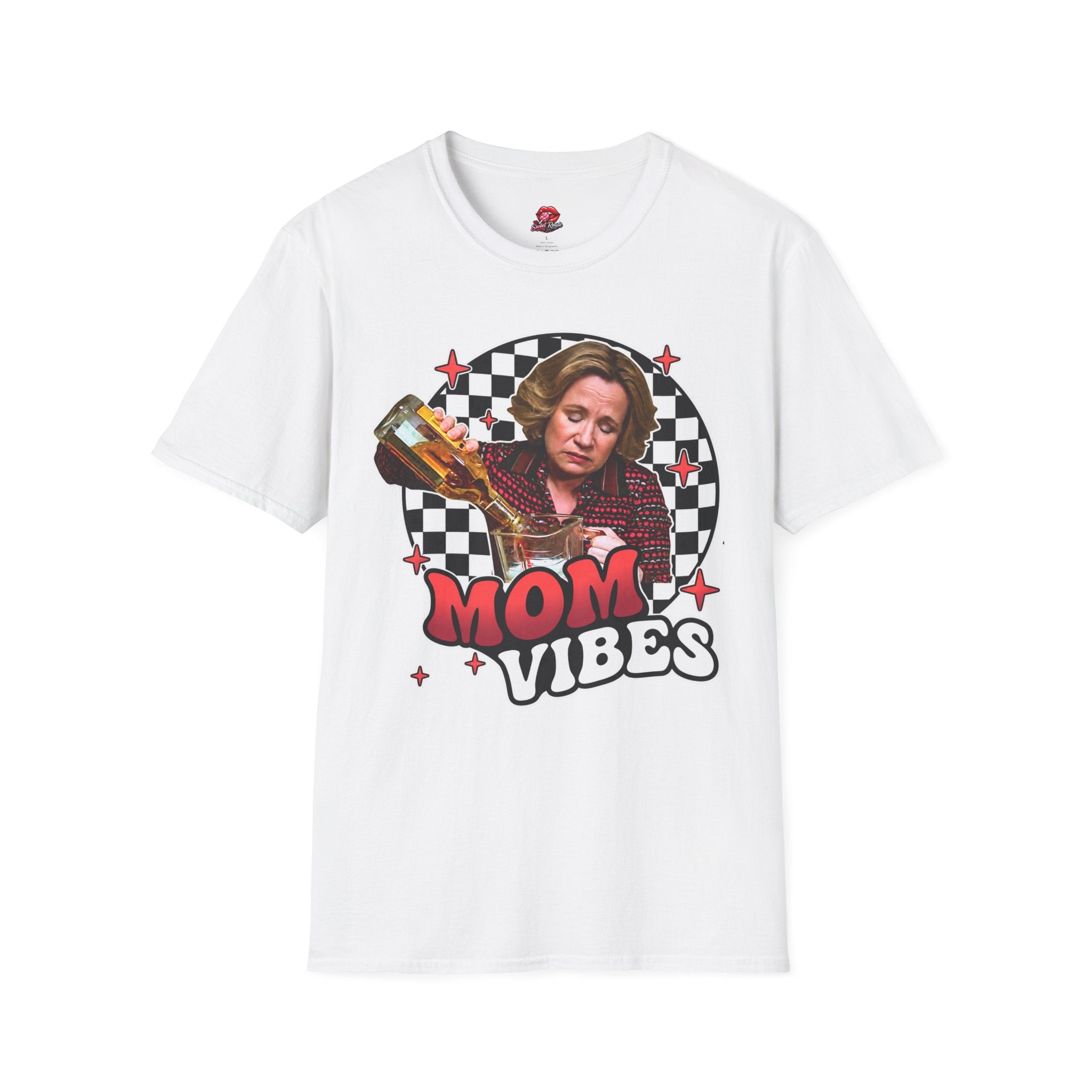 Mom Vibes Kitty T-Shirt