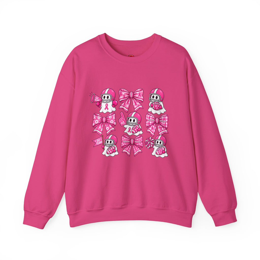 Breast Cancer Awareness Pink Ribbon Sweatshirt