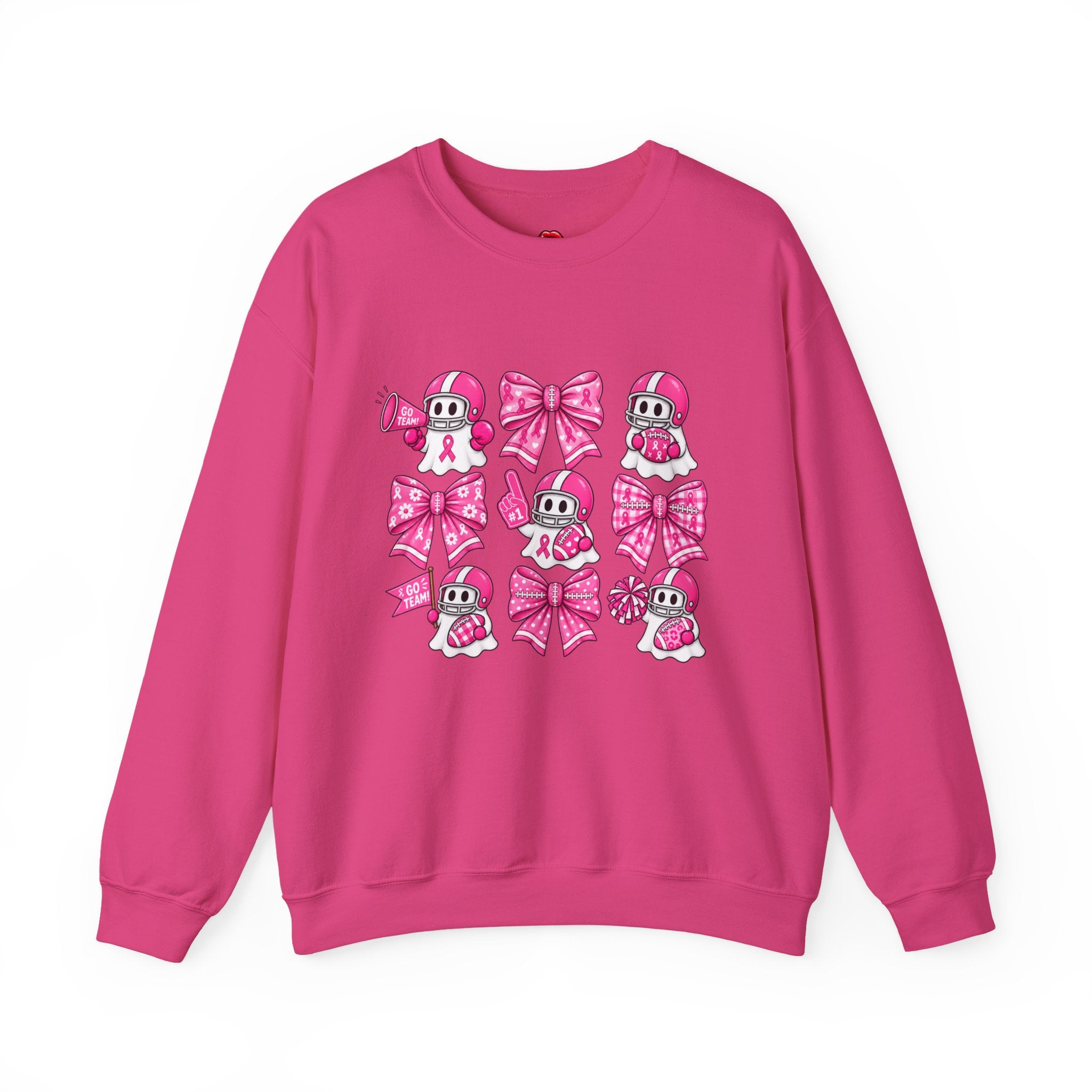 Breast Cancer Awareness Pink Ribbon Sweatshirt