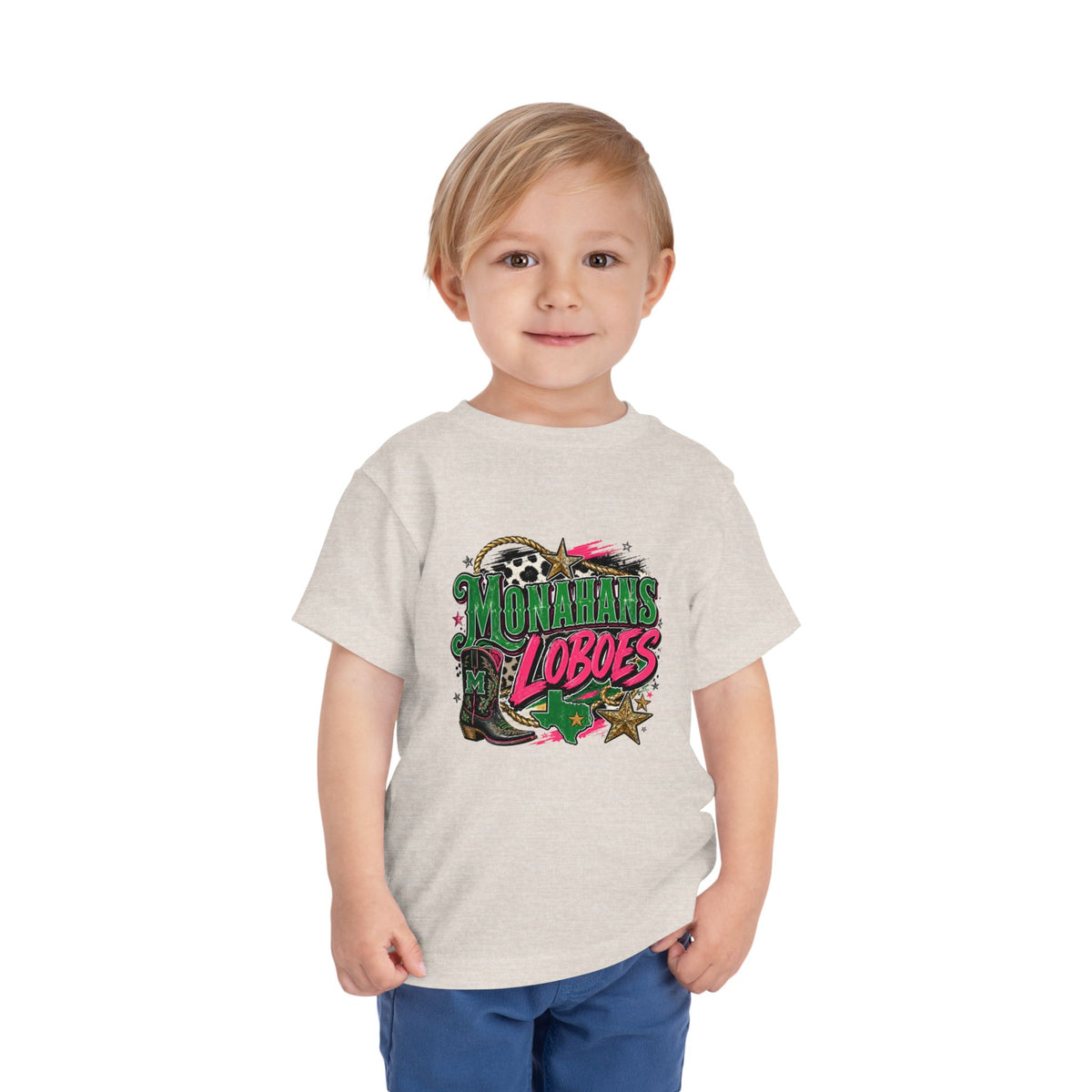 Toddler Tee — Monahans Loboes Western Shirt