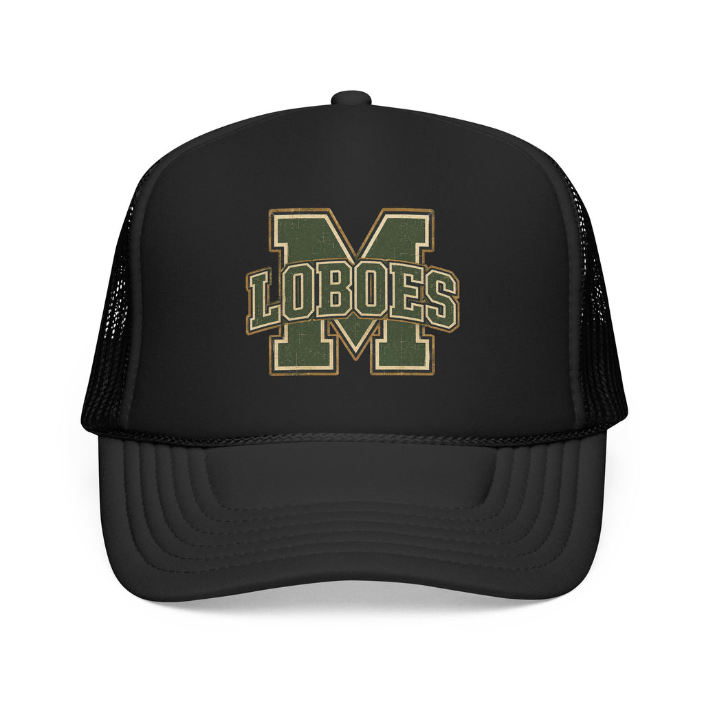 Vintage Loboes M Distressed Foam Trucker Hat