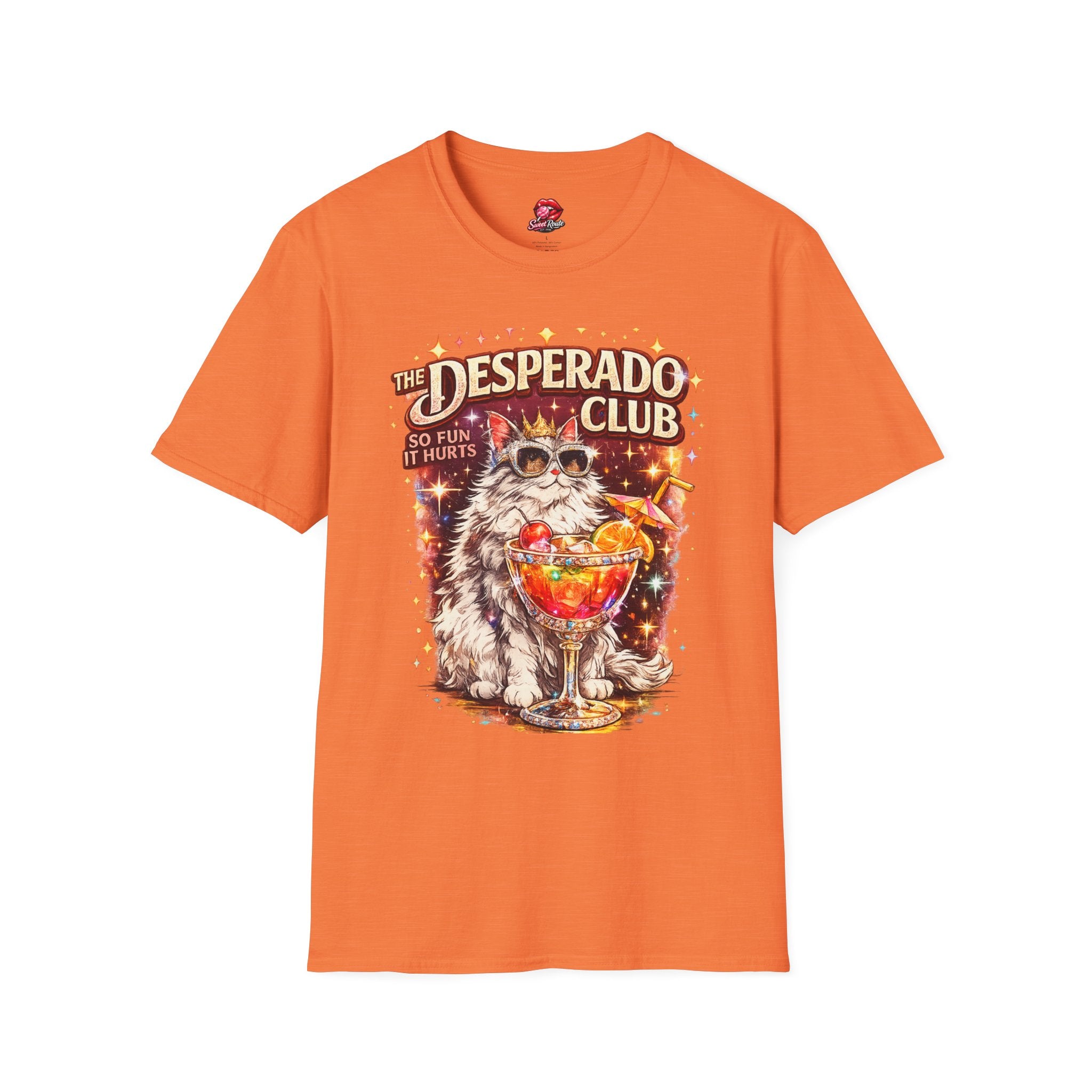 Desperado Club Cat Cocktail T-Shirt
