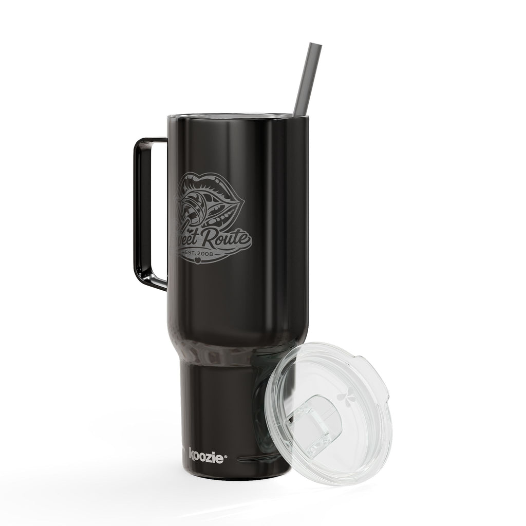 Sweet Route Insulated Tumbler with Lid, 40oz
