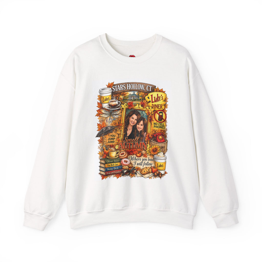Stars Hollow Diner Autumn Crewneck Sweatshirt — Gilmore Girls Fall Tribute