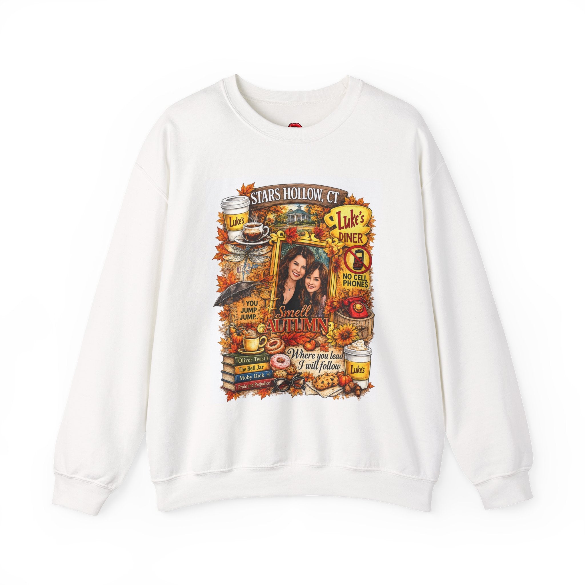 Stars Hollow Diner Autumn Crewneck Sweatshirt — Gilmore Girls Fall Tribute