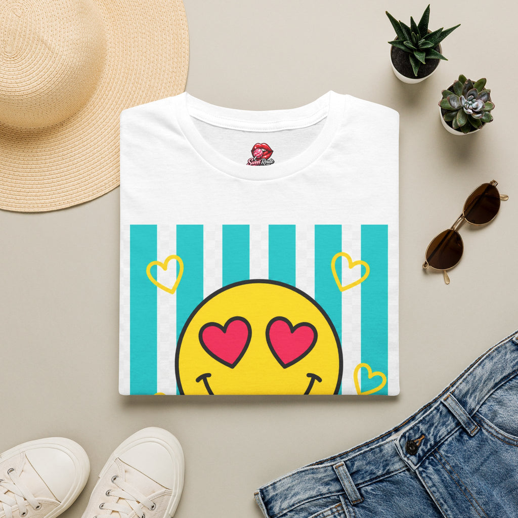 Heart Eyes Smiley T-Shirt