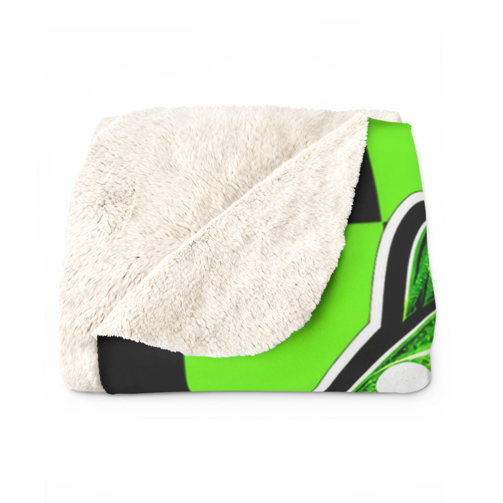 Cran e County Coyotes Sherpa Fleece Blanket