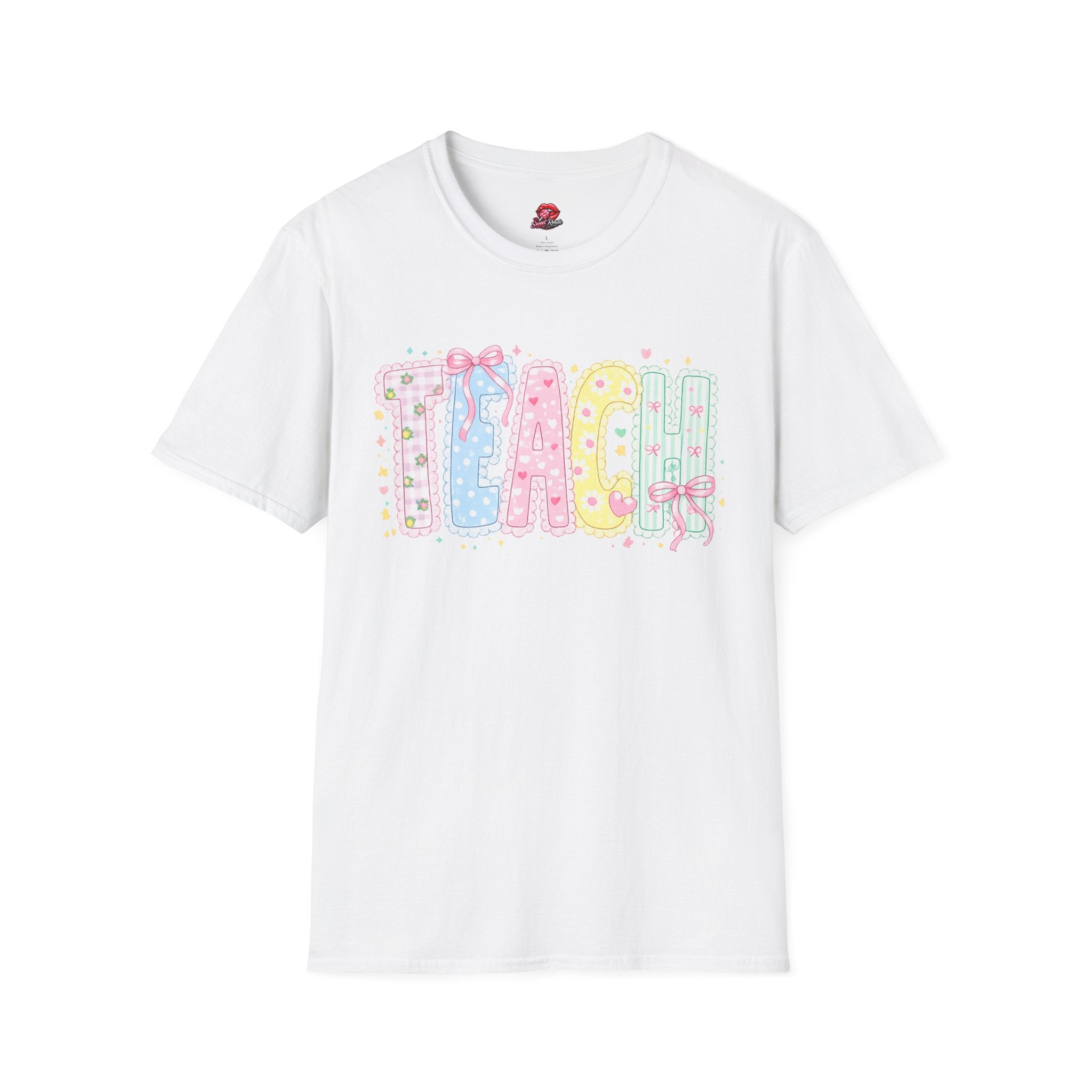 Teach Pastel Graphic T-Shirt