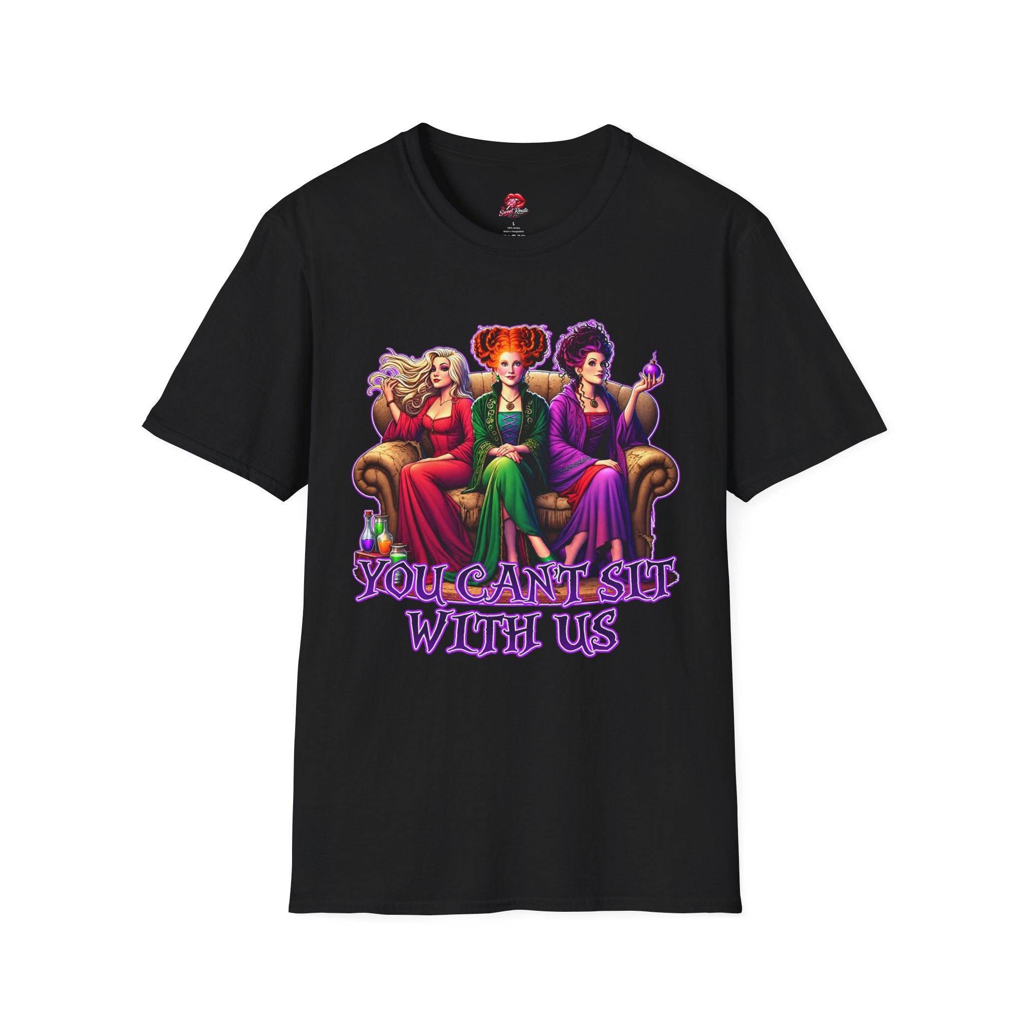 You Can't Sit With Us Sanderson Sisters Halloween Tee