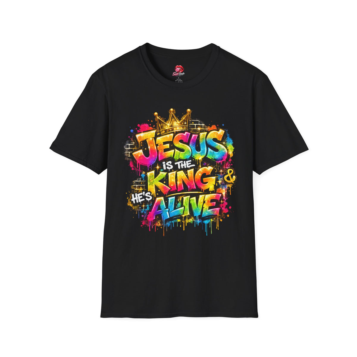 Jesus Is The King graffiti T-Shirt
