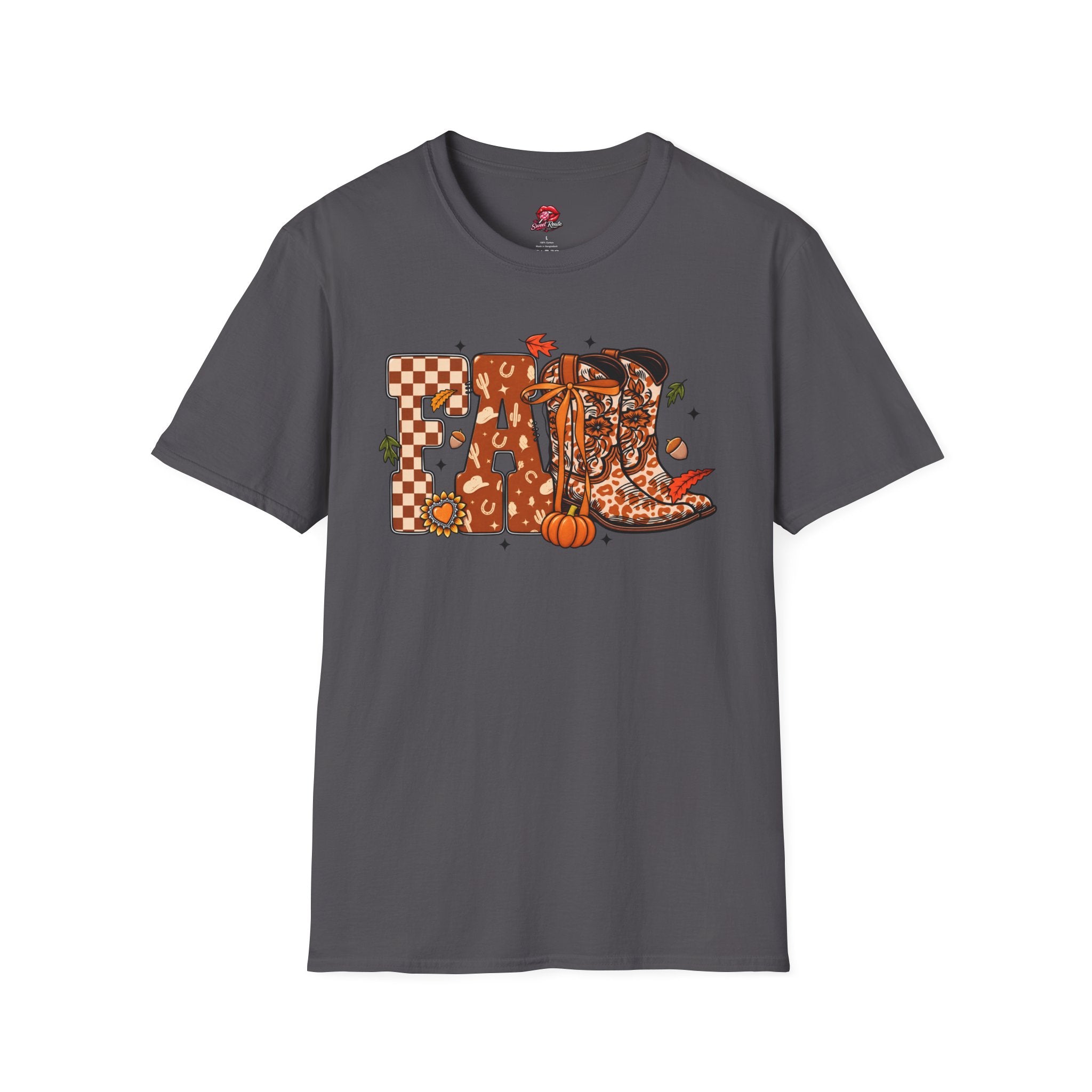 Pumpkin, Leopard & Plaid Fall Tee