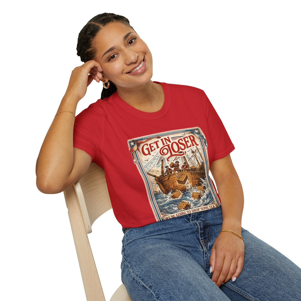 Get In Loser Vintage Sailboat T-Shirt