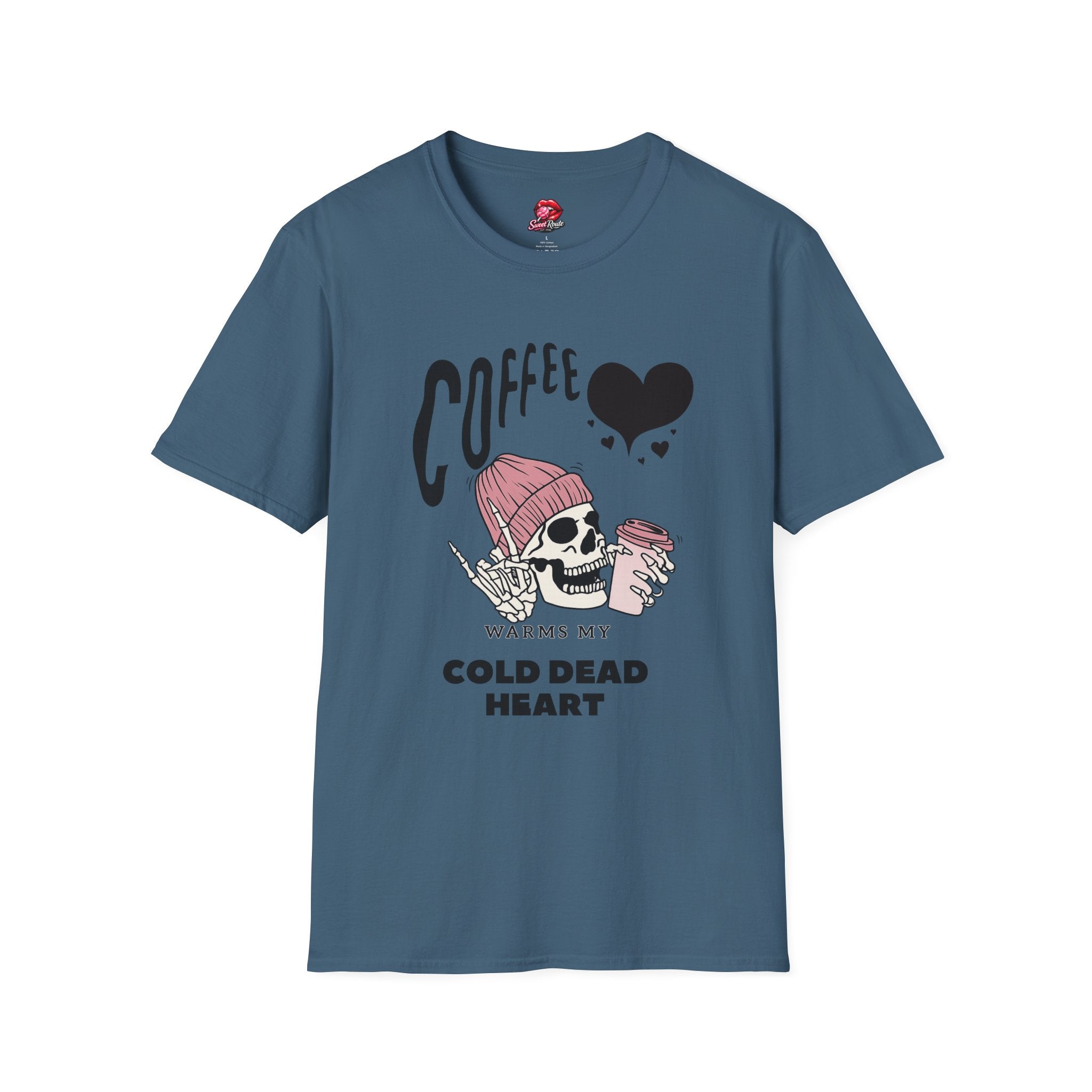 Coffee Warms My Cold Dead Heart Tee