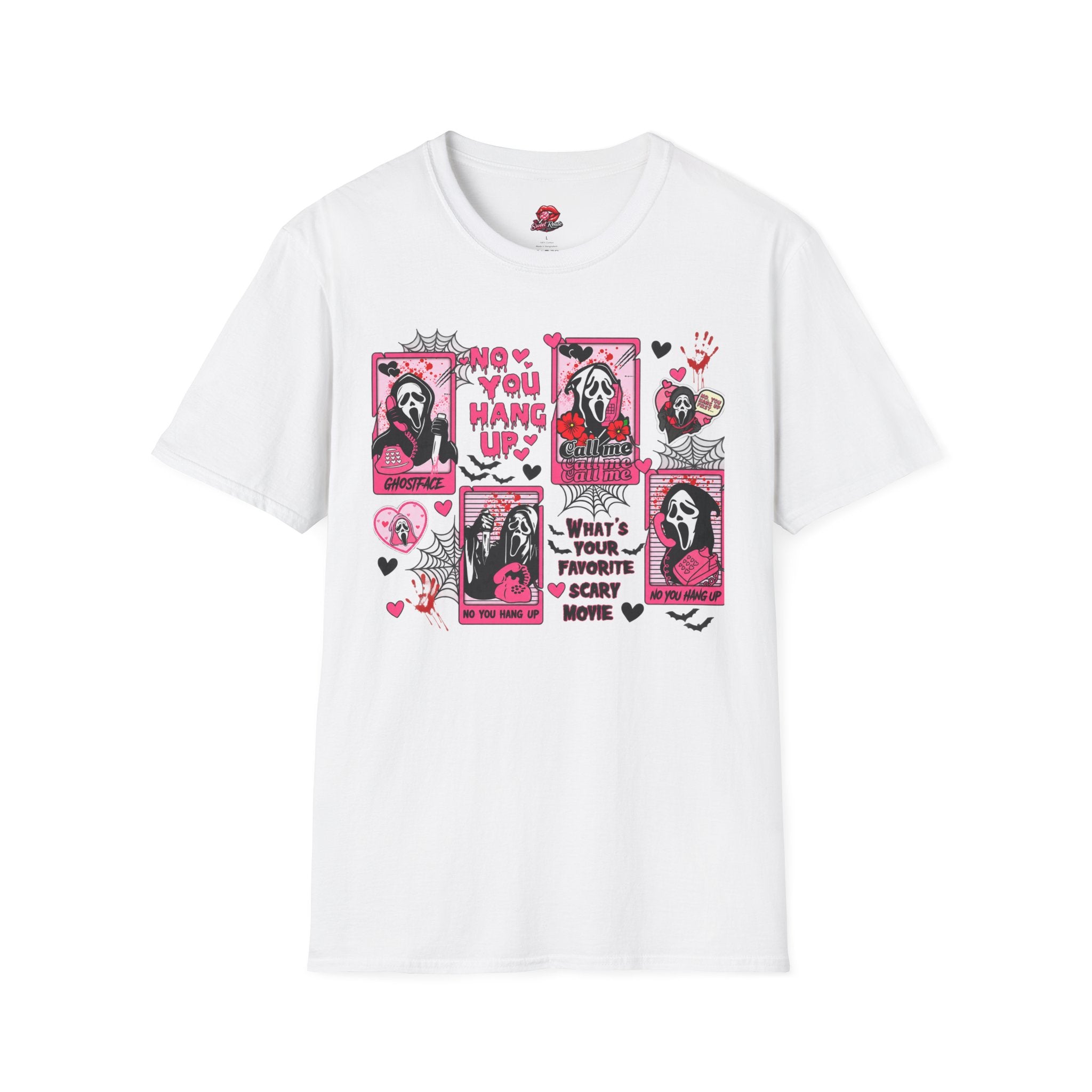 Ghost face graphic T‑Shirt