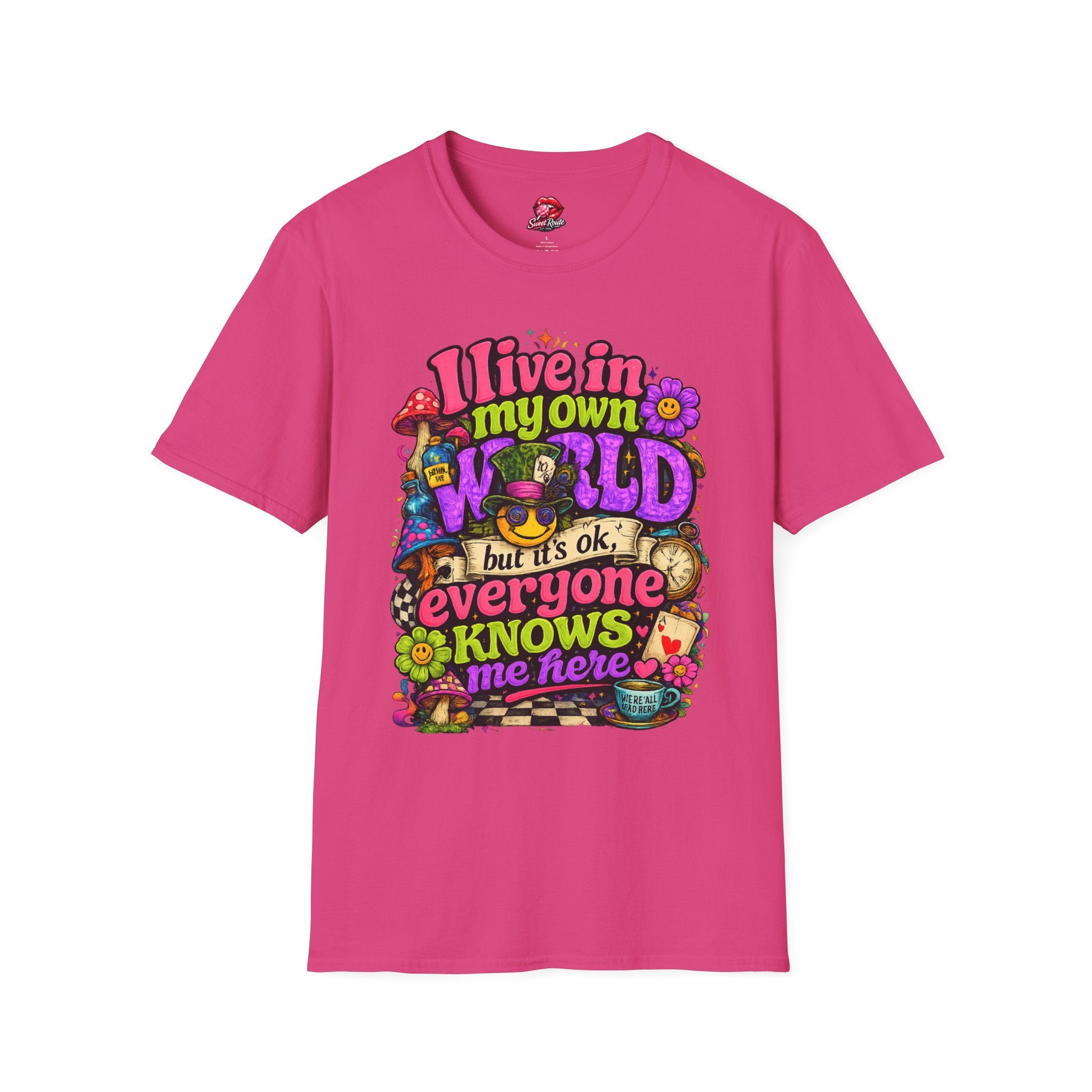 I Live In My Own World T-Shirt