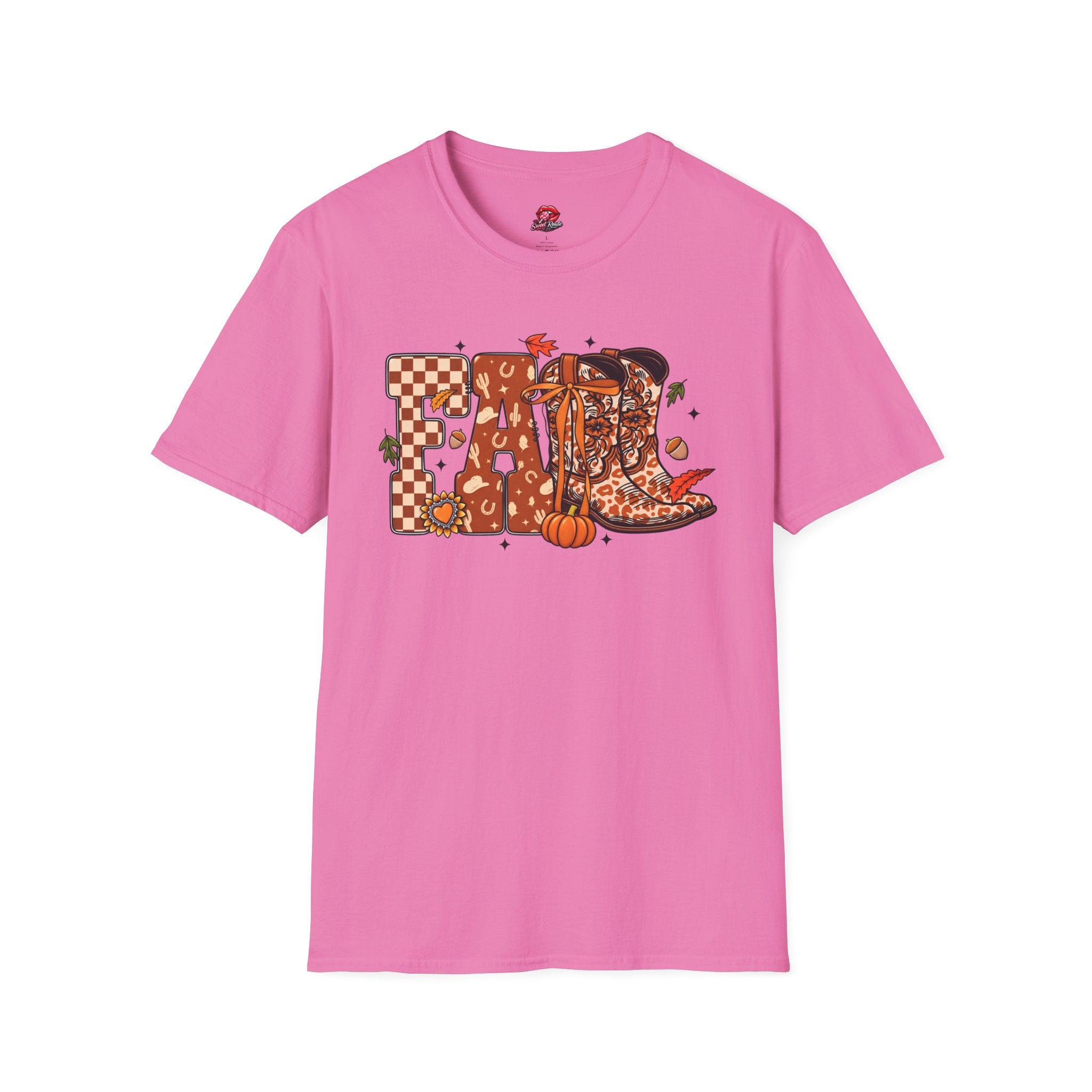 Pumpkin, Leopard & Plaid Fall Tee