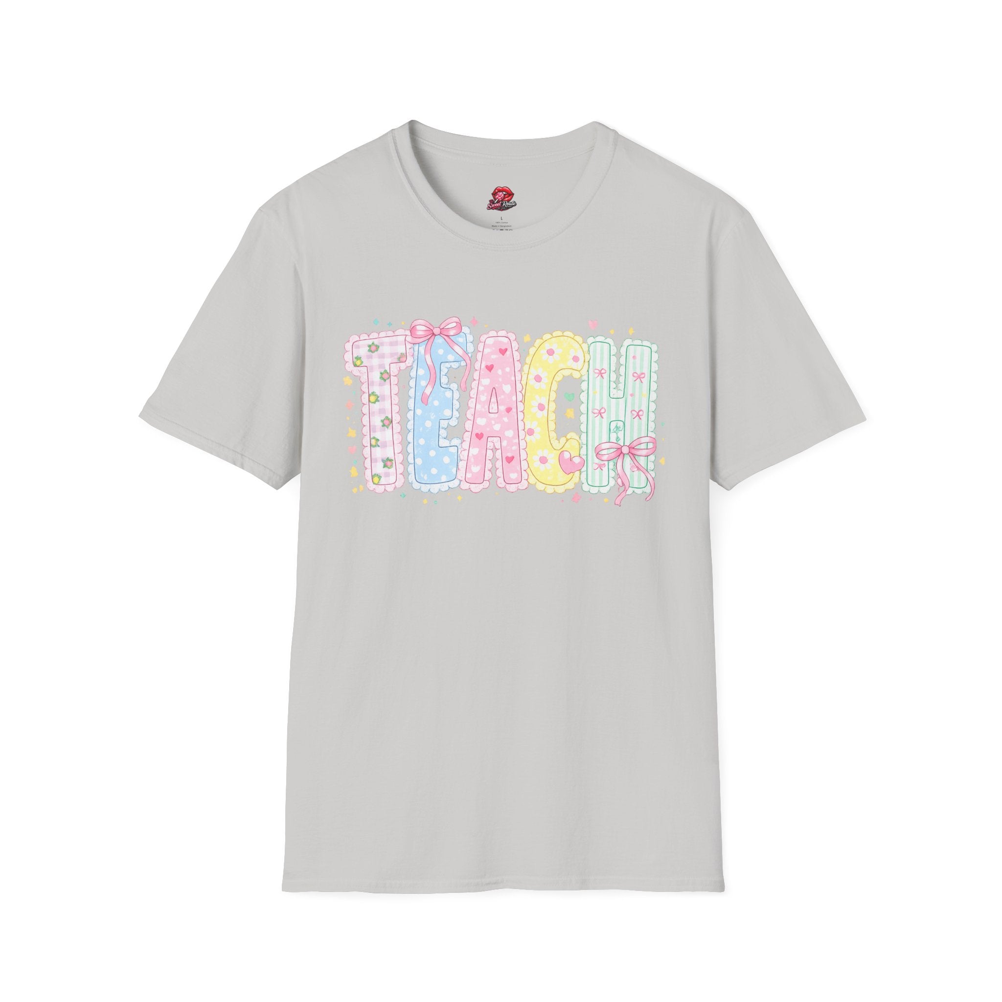 Teach Pastel Graphic T-Shirt
