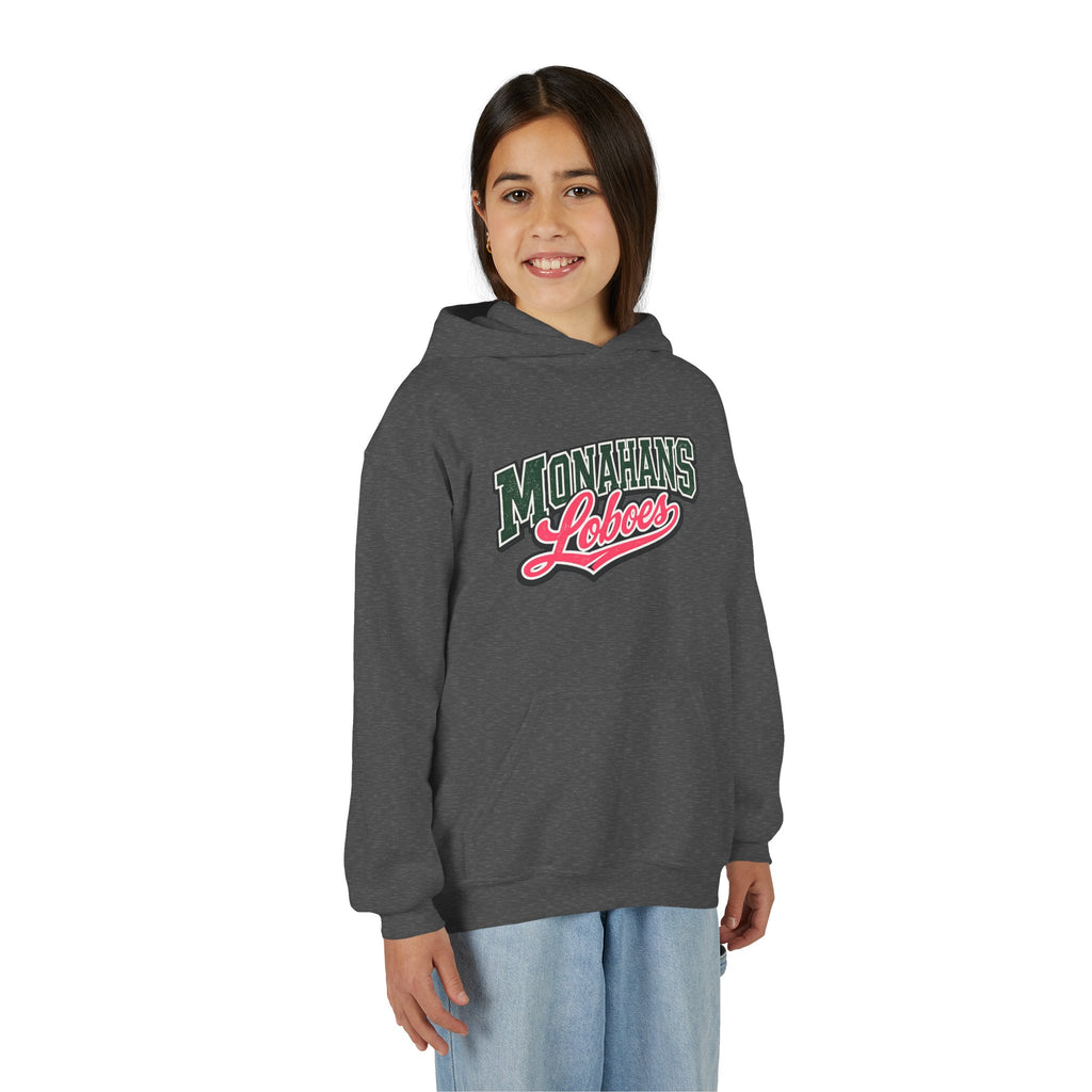 Monahans Loboes Youth Hoodie – Vintage School Spirit Pullover