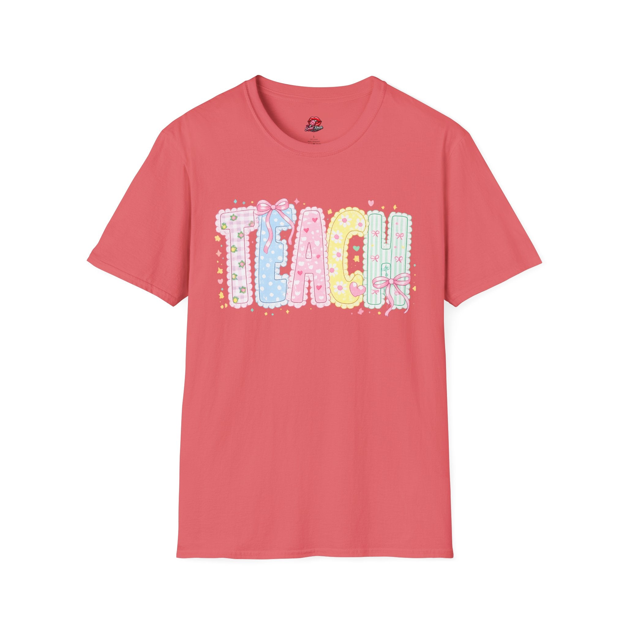 Teach Pastel Graphic T-Shirt