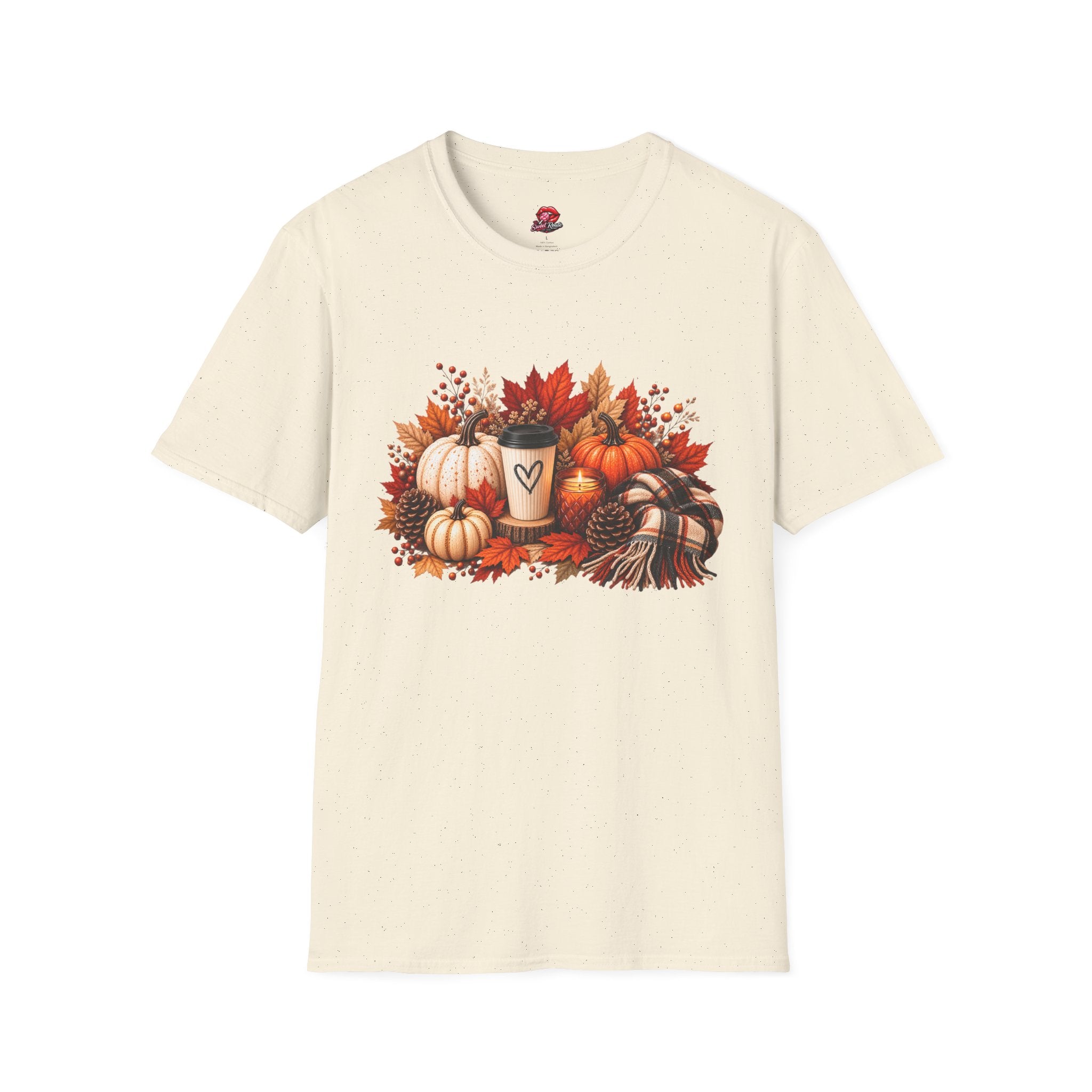 Autumn Coffee & Pumpkins T-Shirt