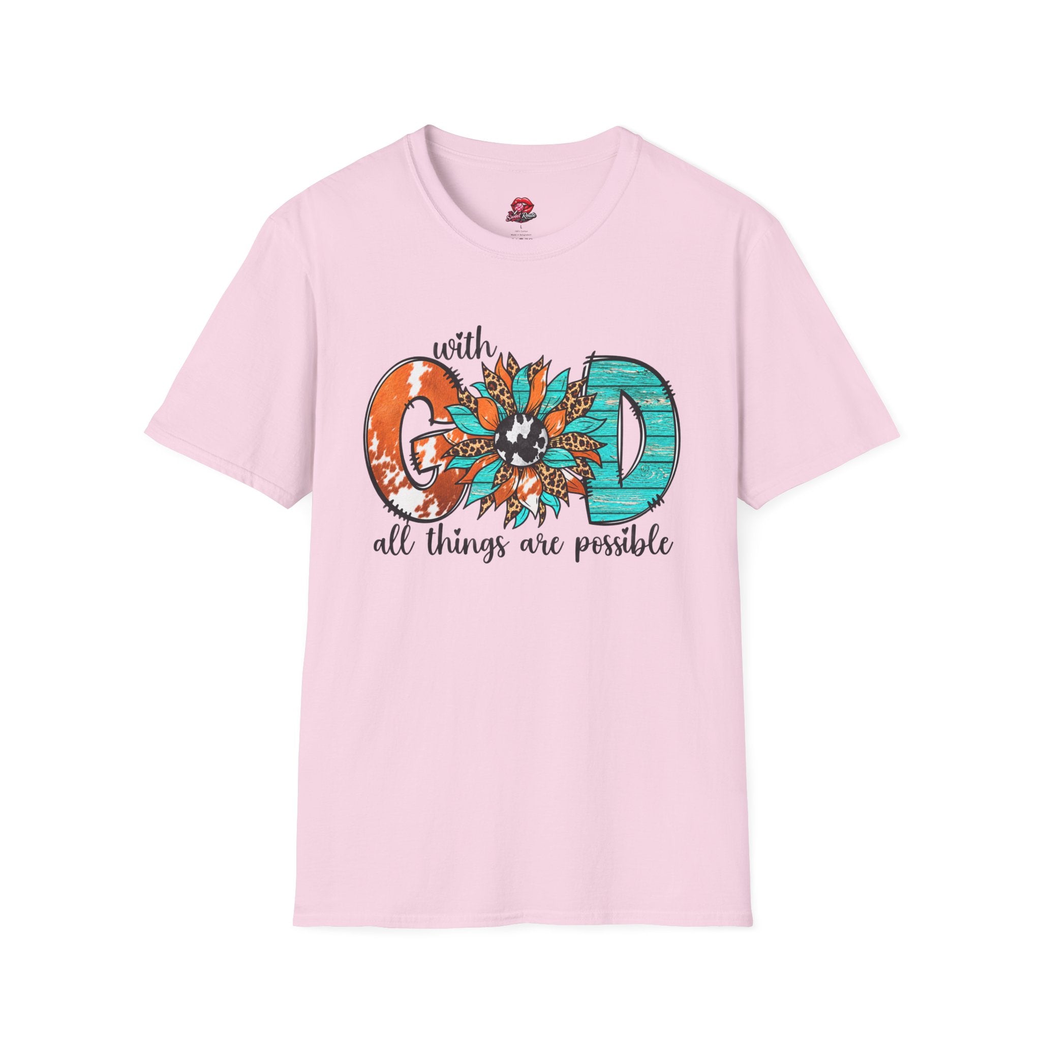 With God All Things Are Possible T-Shirt