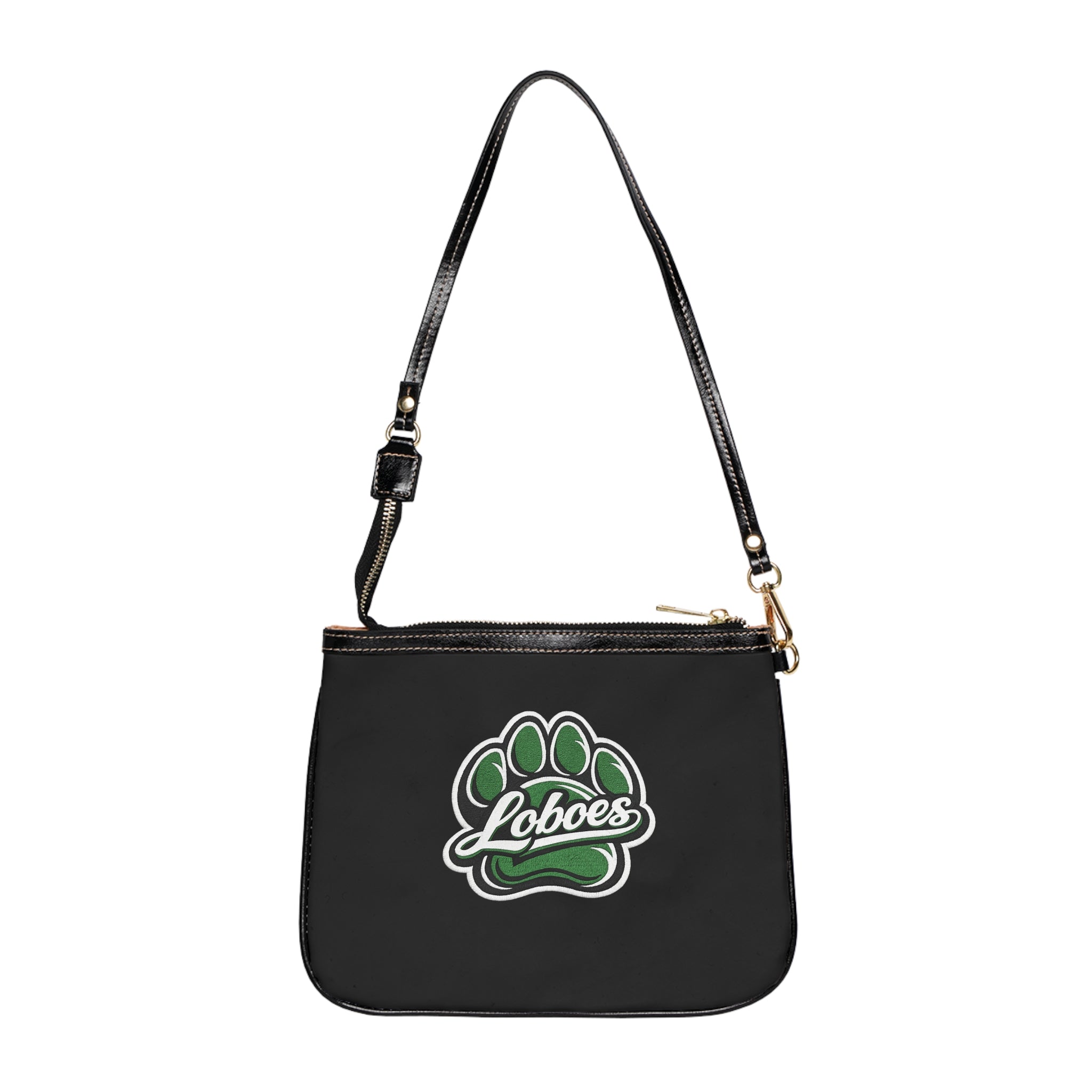 Loboes Paw Small Shoulder Bag — Team Logo Crossbody for Fans