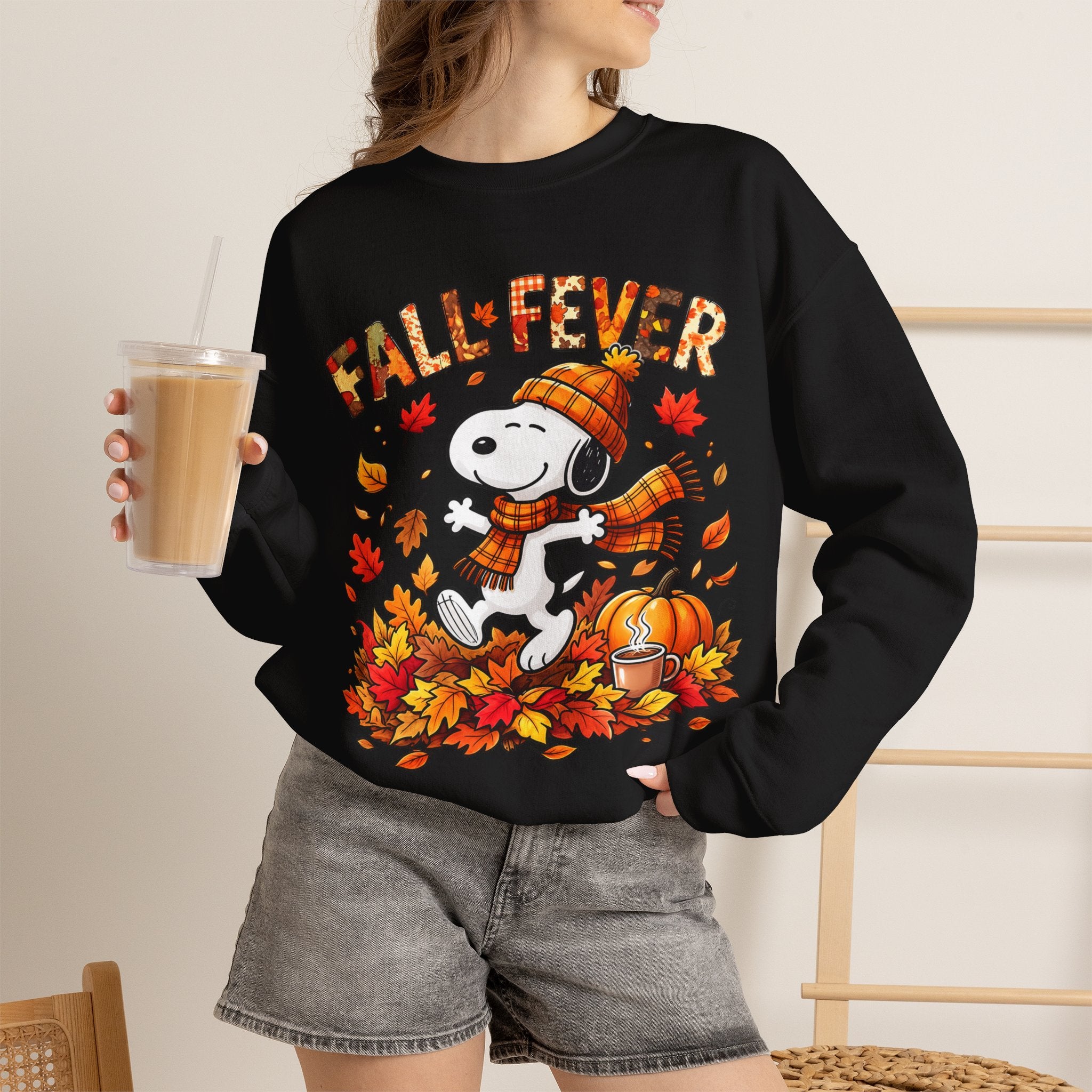 Snoopy Fall Fever Sweatshirt