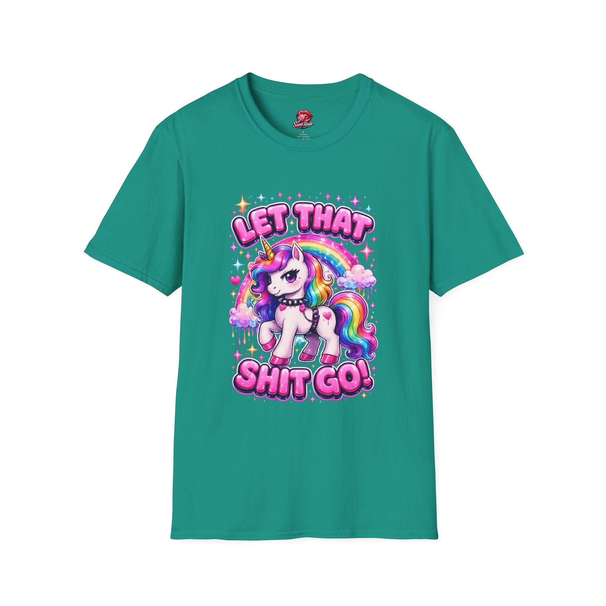 Let That Sh!t Go Unicorn T-Shirt