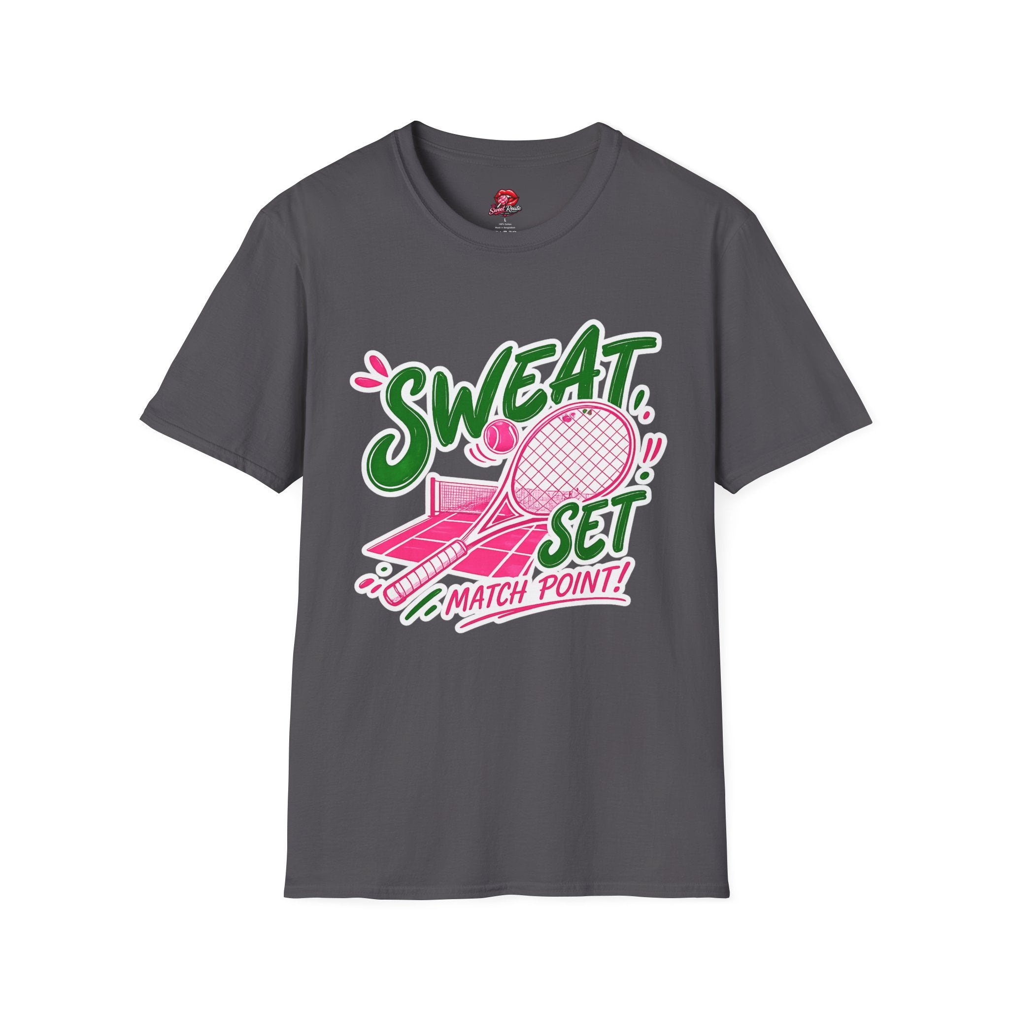 Sweat, Set, Match Point! Tennis Tee