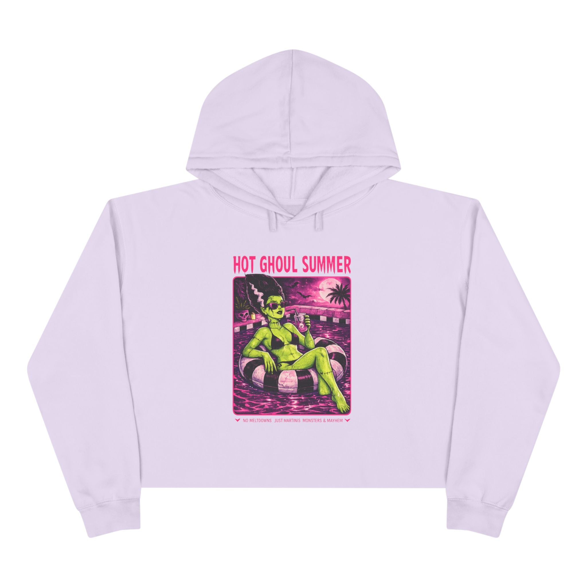 Hot Ghoul Summer Crop Hoodie