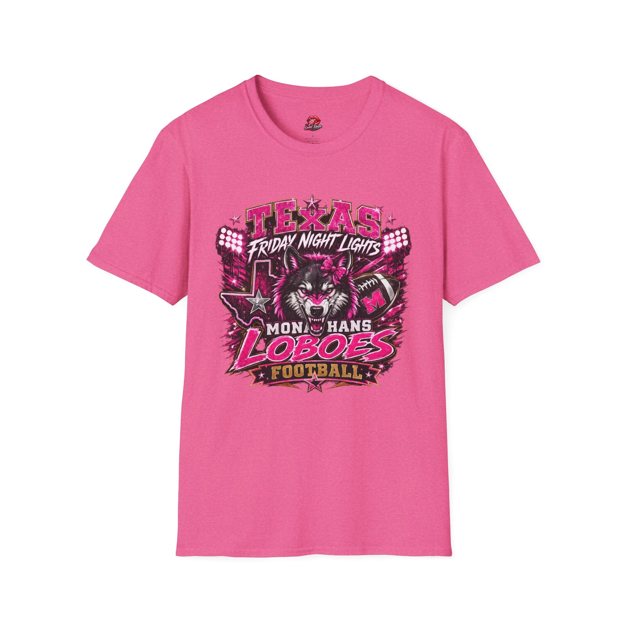 Texas Friday Night Lights "Loboes" Football Graphic Tee