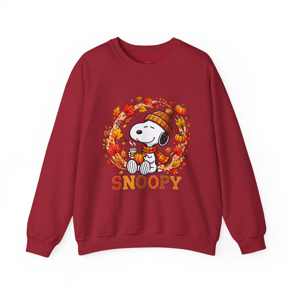 Snoopy Fall Wreath Sweatshirt