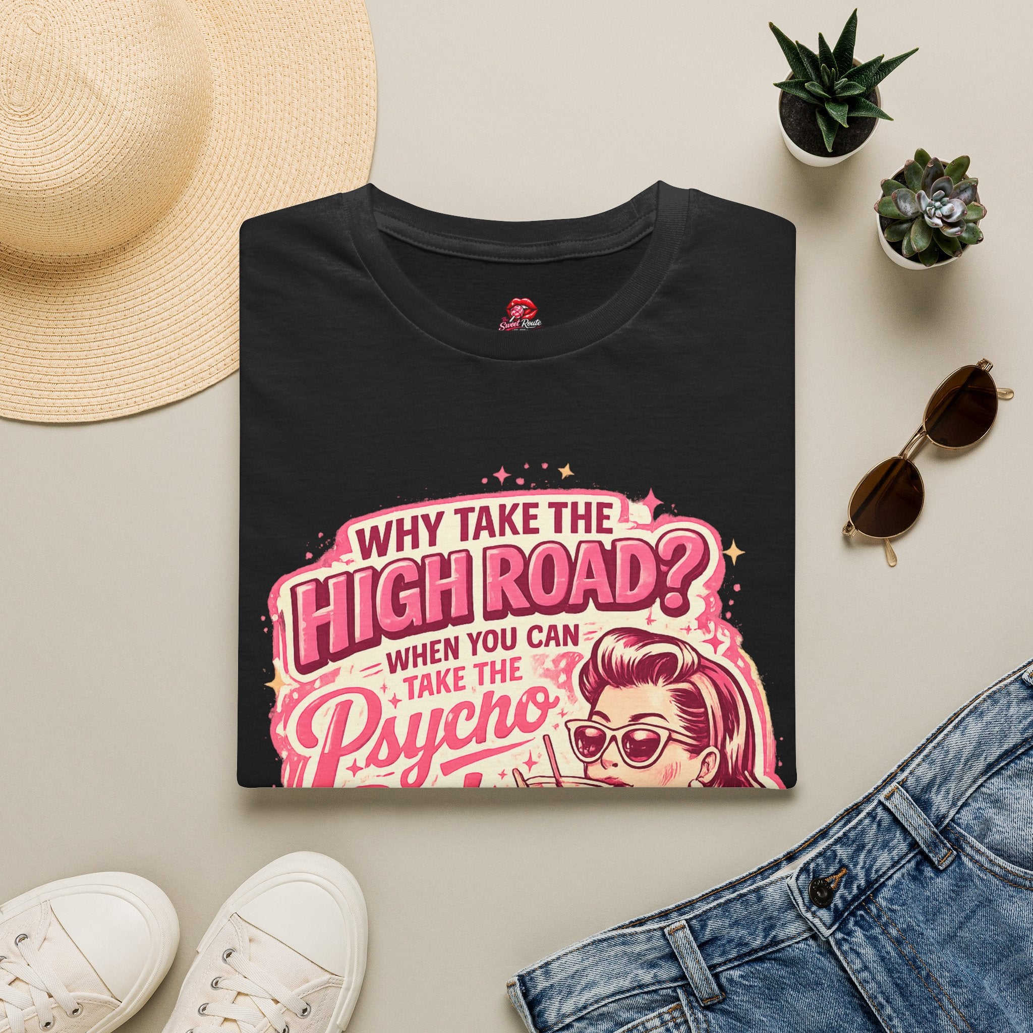 Why Take the High Road Tee