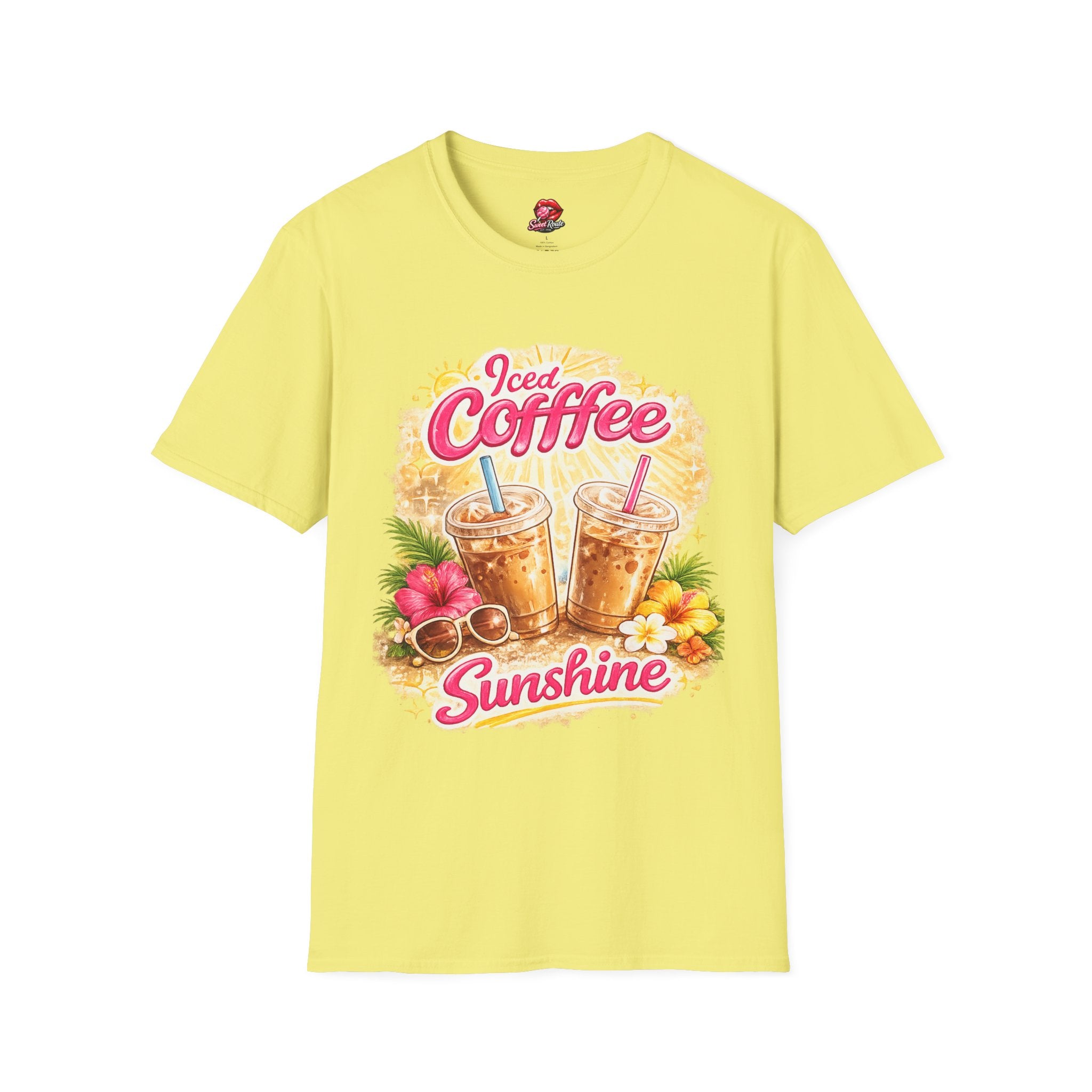 Iced Coffee Sunshine T-Shirt
