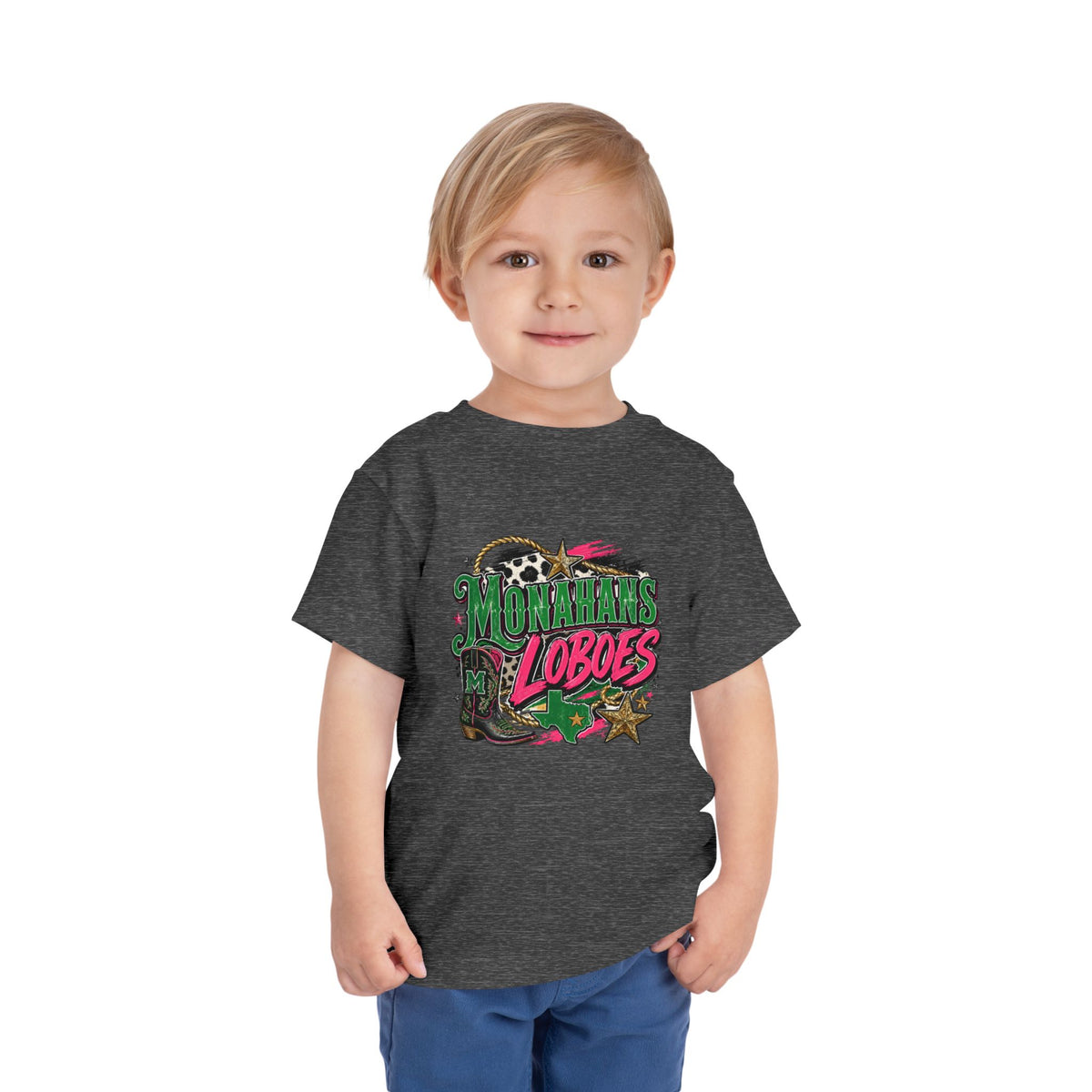 Toddler Tee — Monahans Loboes Western Shirt