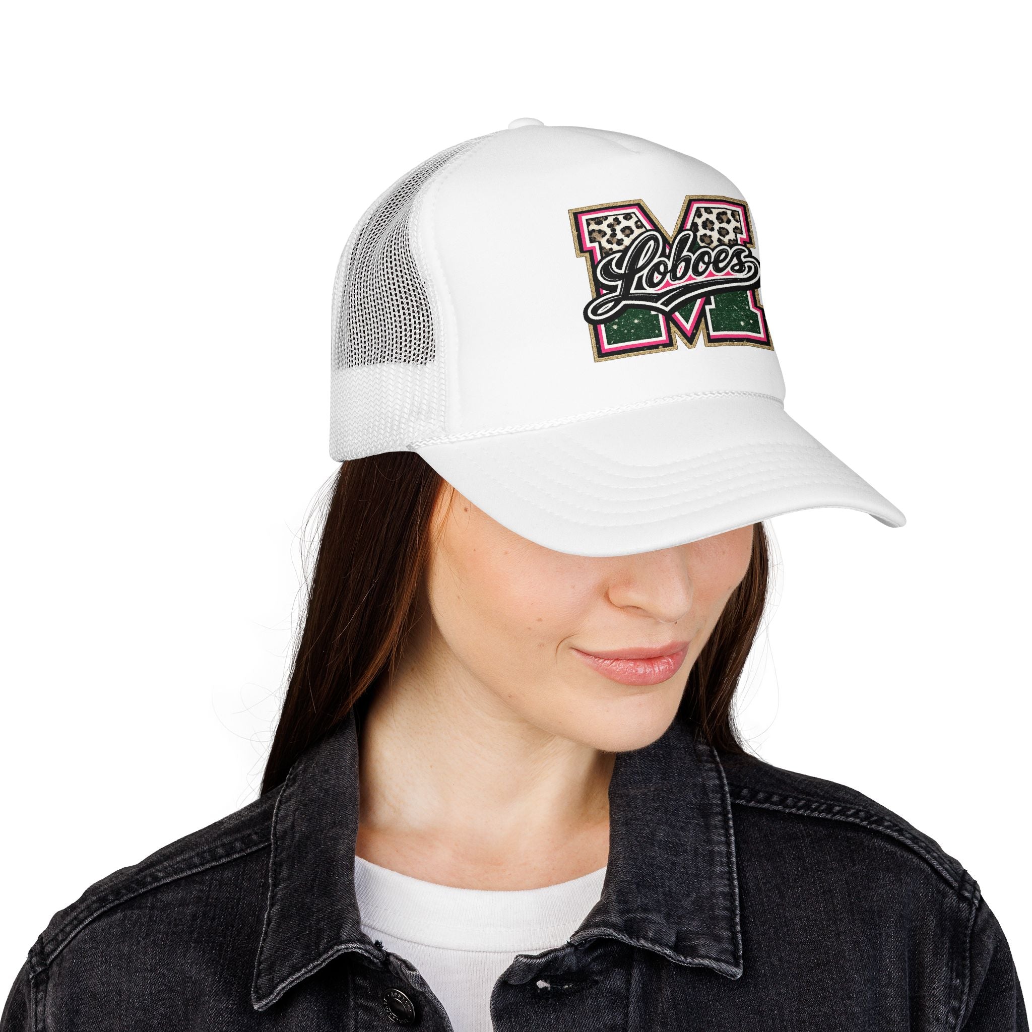 Loboes M Patch Trucker Hat