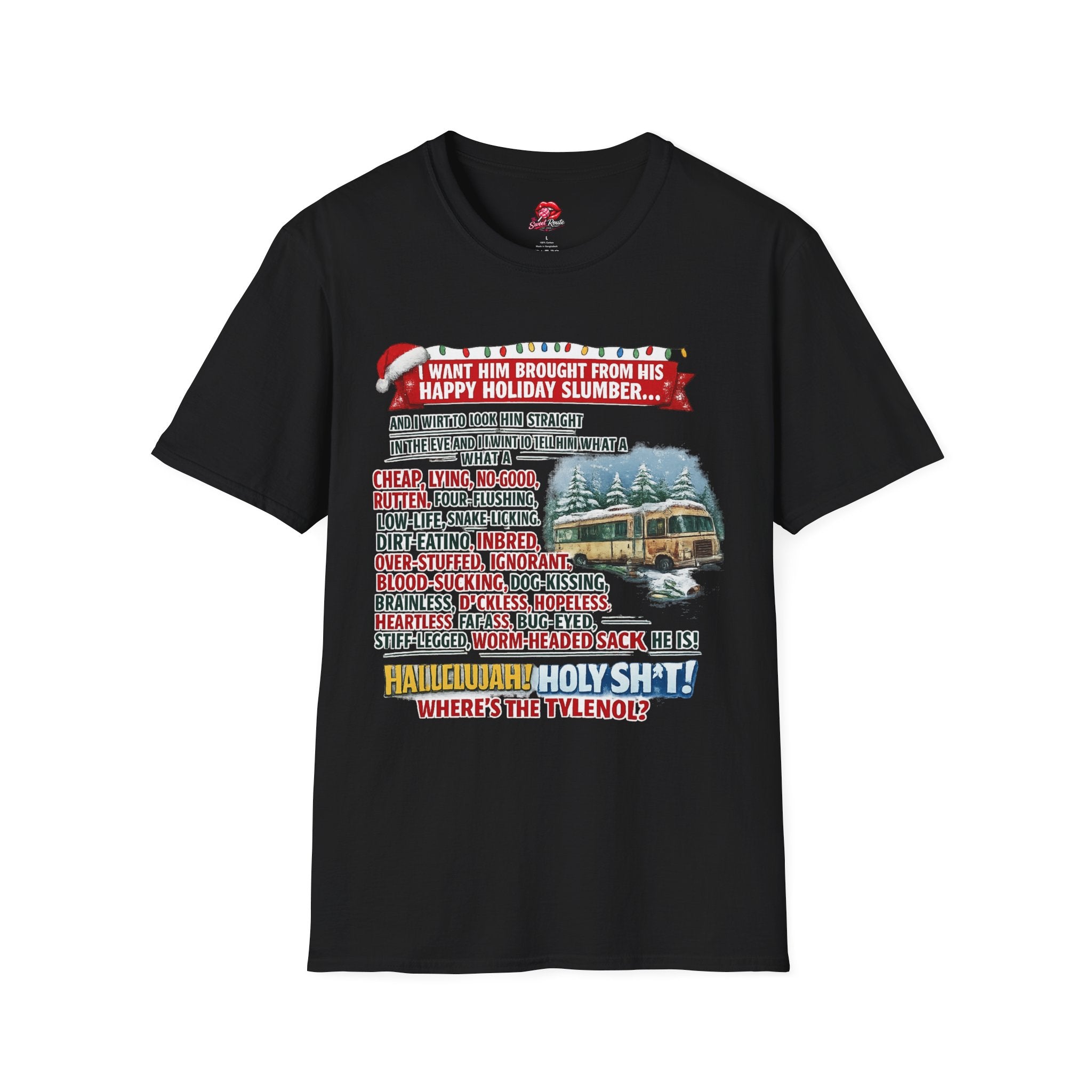 Christmas Vacation 'Happy Holiday Slumber' Graphic T-Shirt