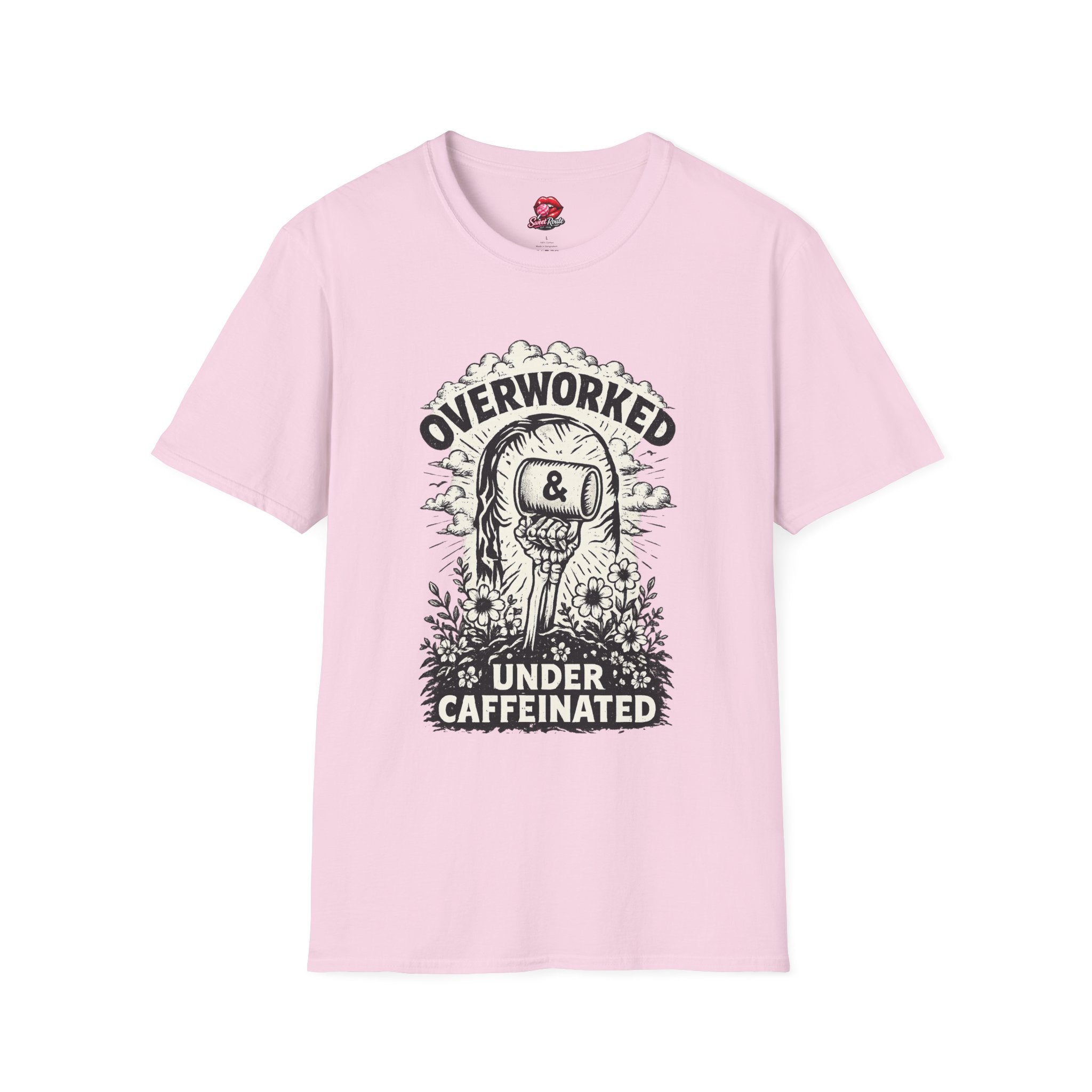 Overworked & Under Caffeinated T-Shirt