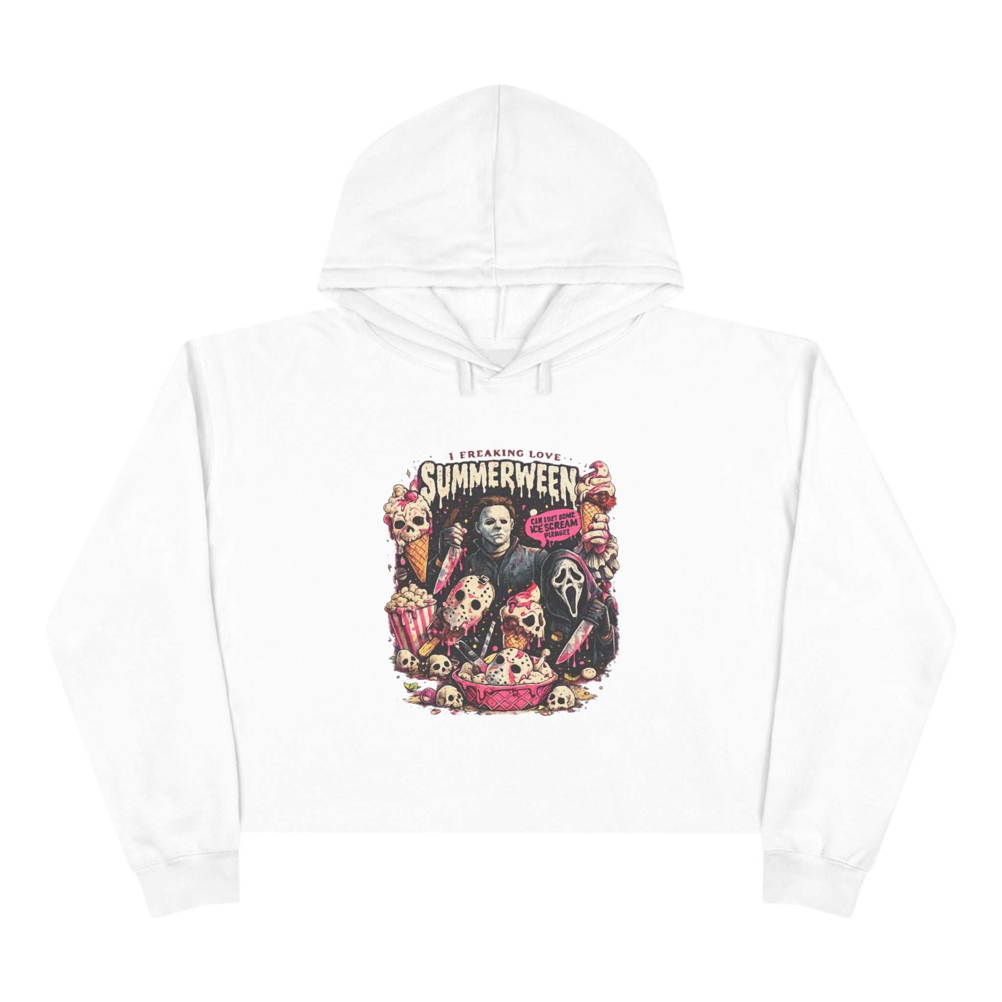 Summerween Croptop Hoodie