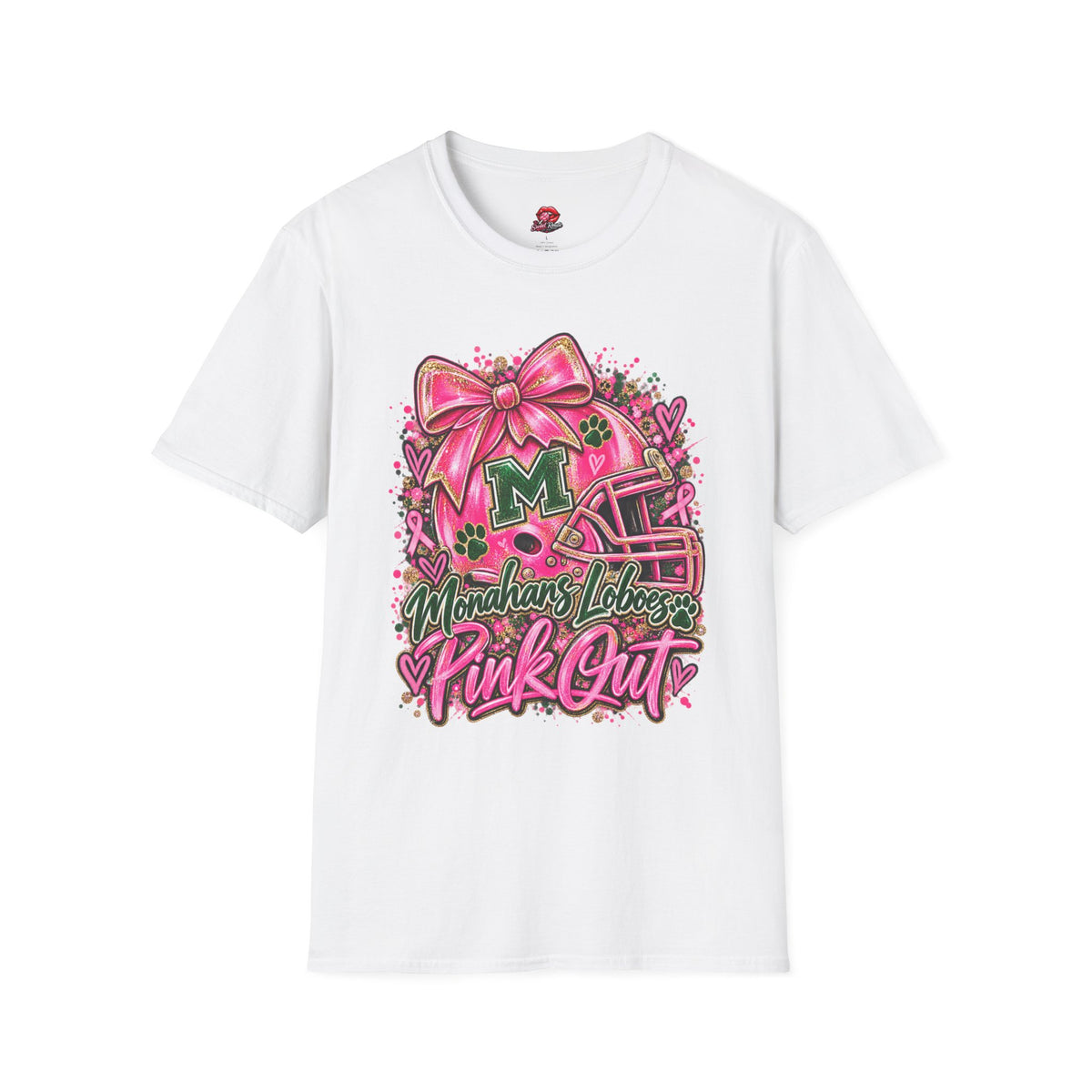 Pink Out Football T-Shirt