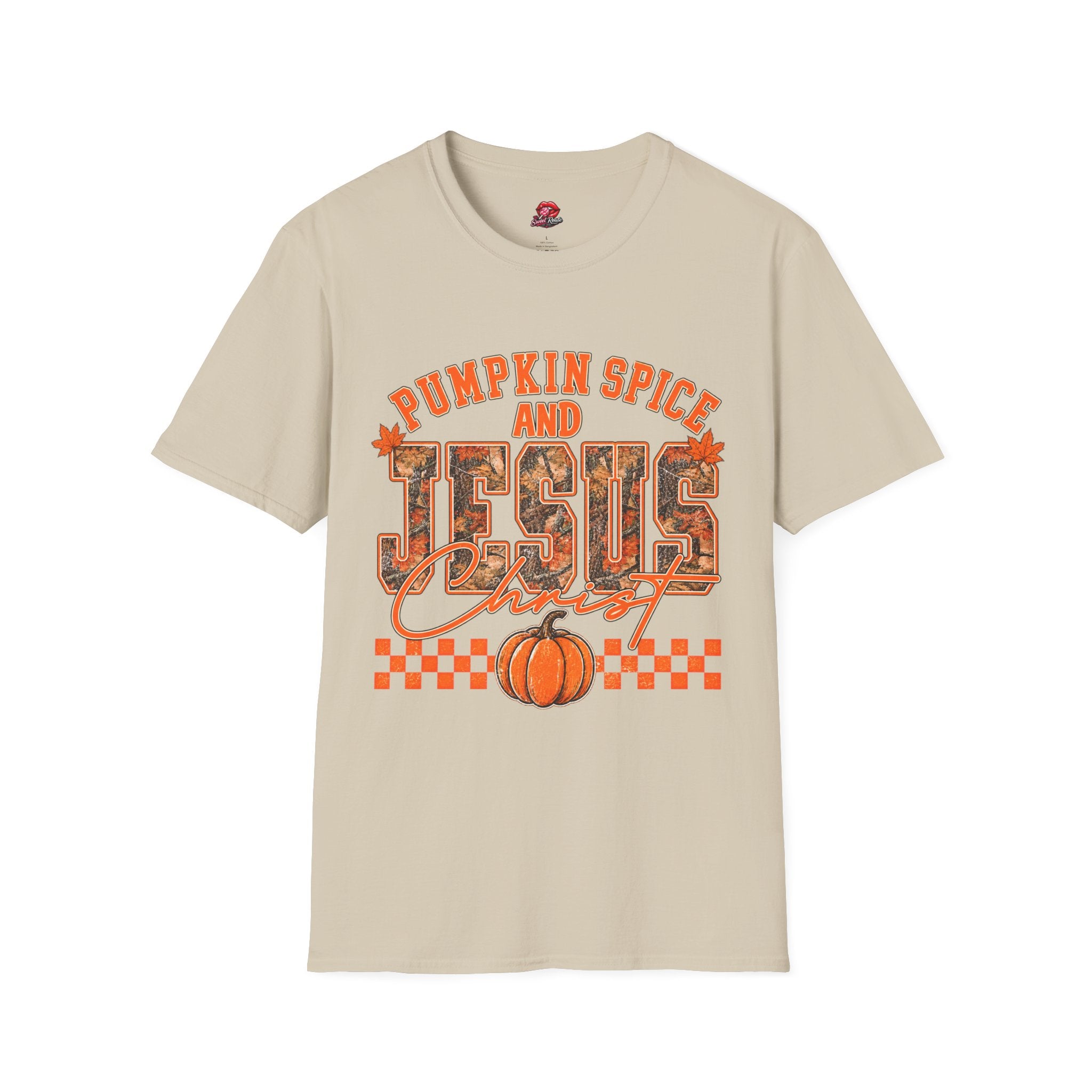Pumpkin Spice and Jesus Fall Tee