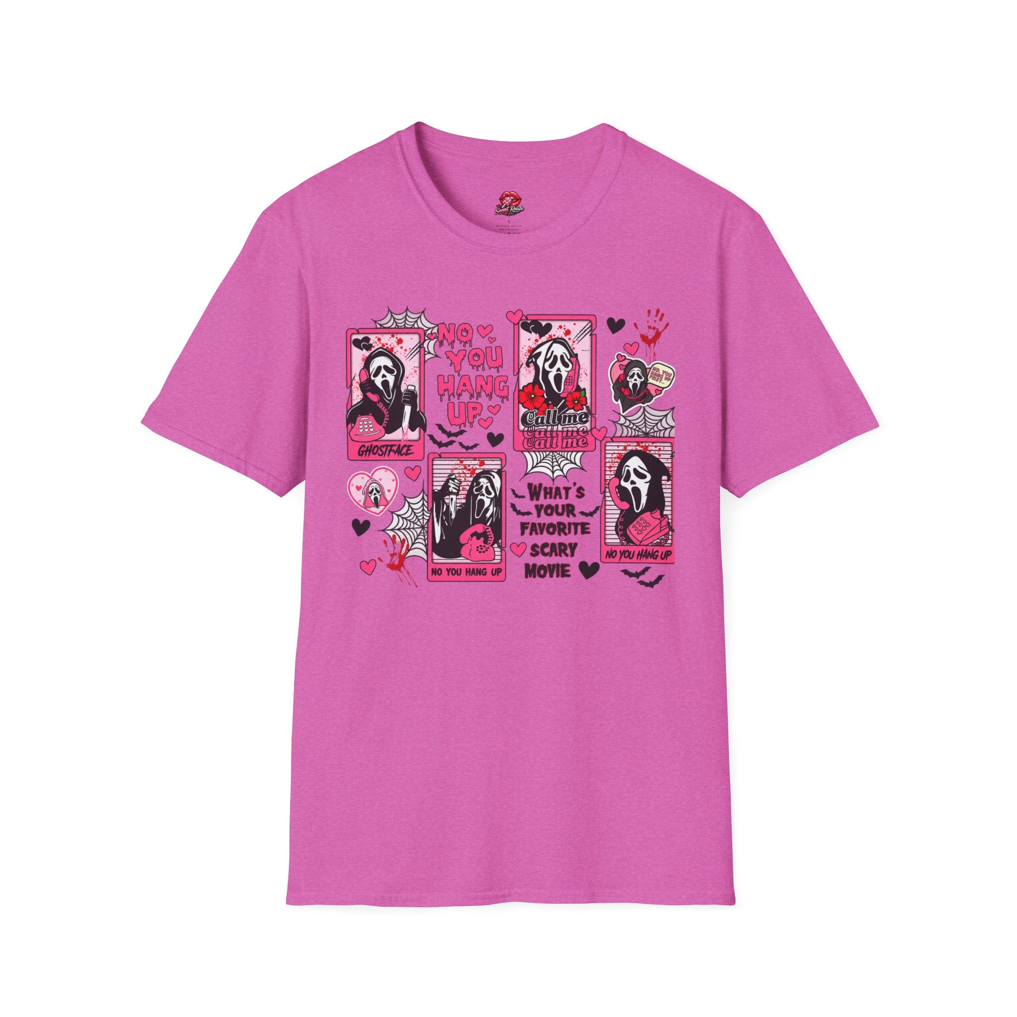 Ghost face graphic T‑Shirt