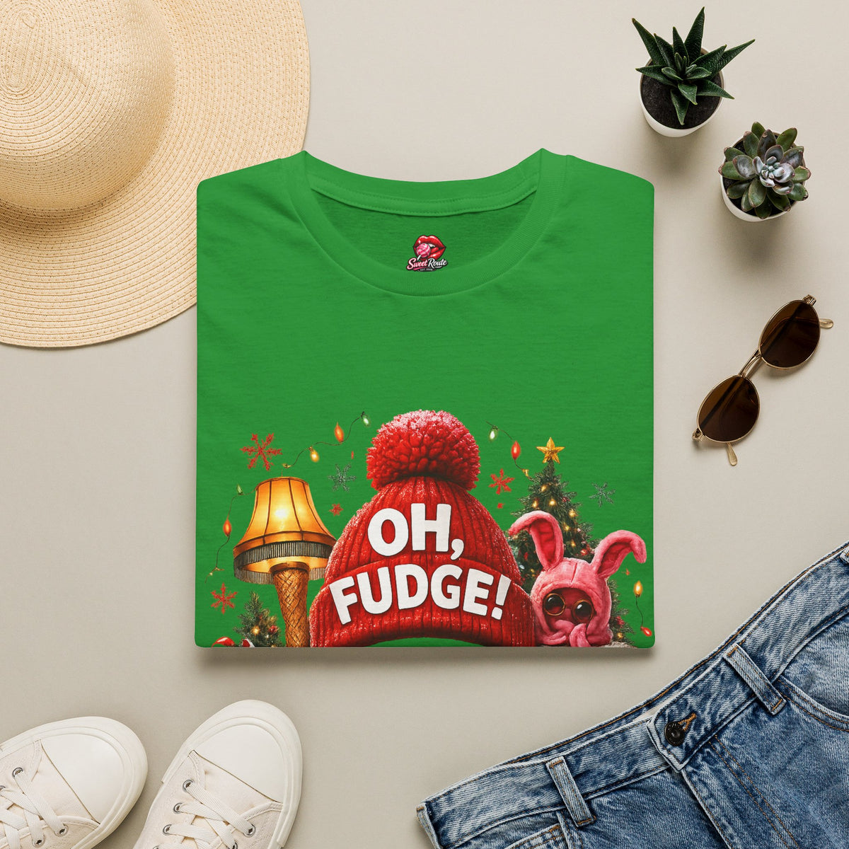 Oh, Fudge! Christmas Movie Quote T-Shirt