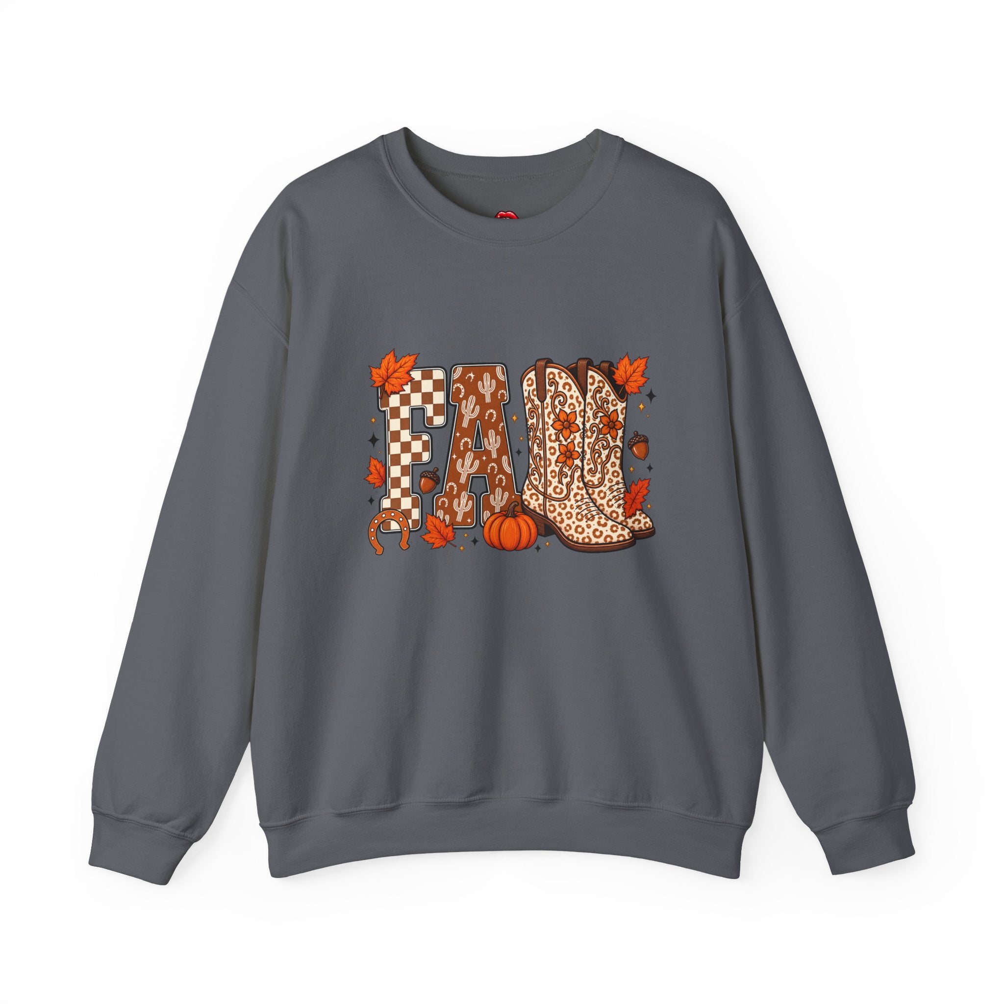 Fall Cowgirl Crewneck Sweatshirt
