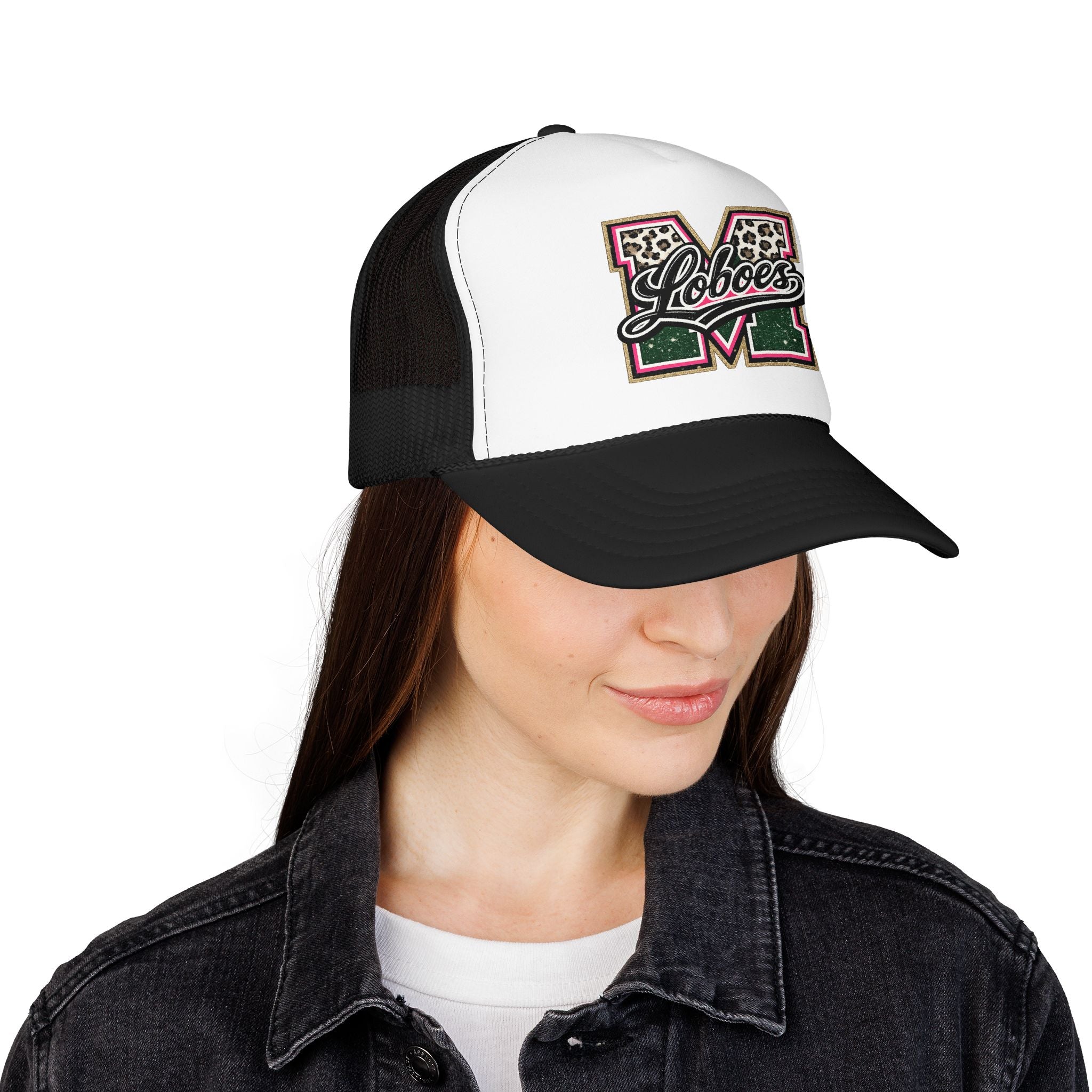 Loboes M Patch Trucker Hat