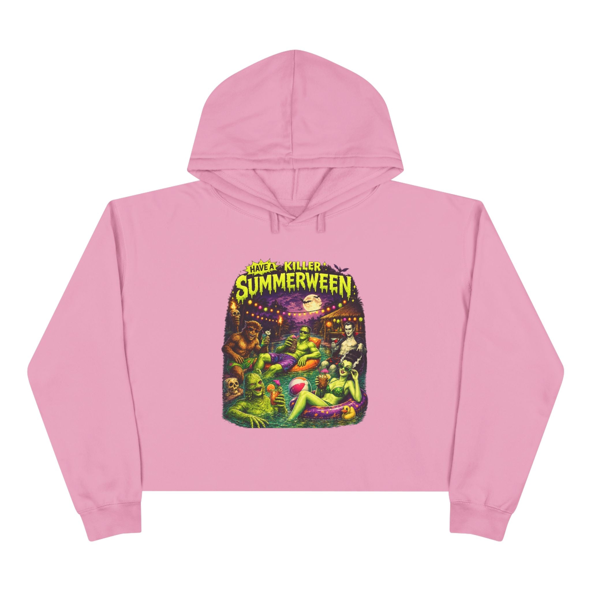 Summerween Crop Hoodie