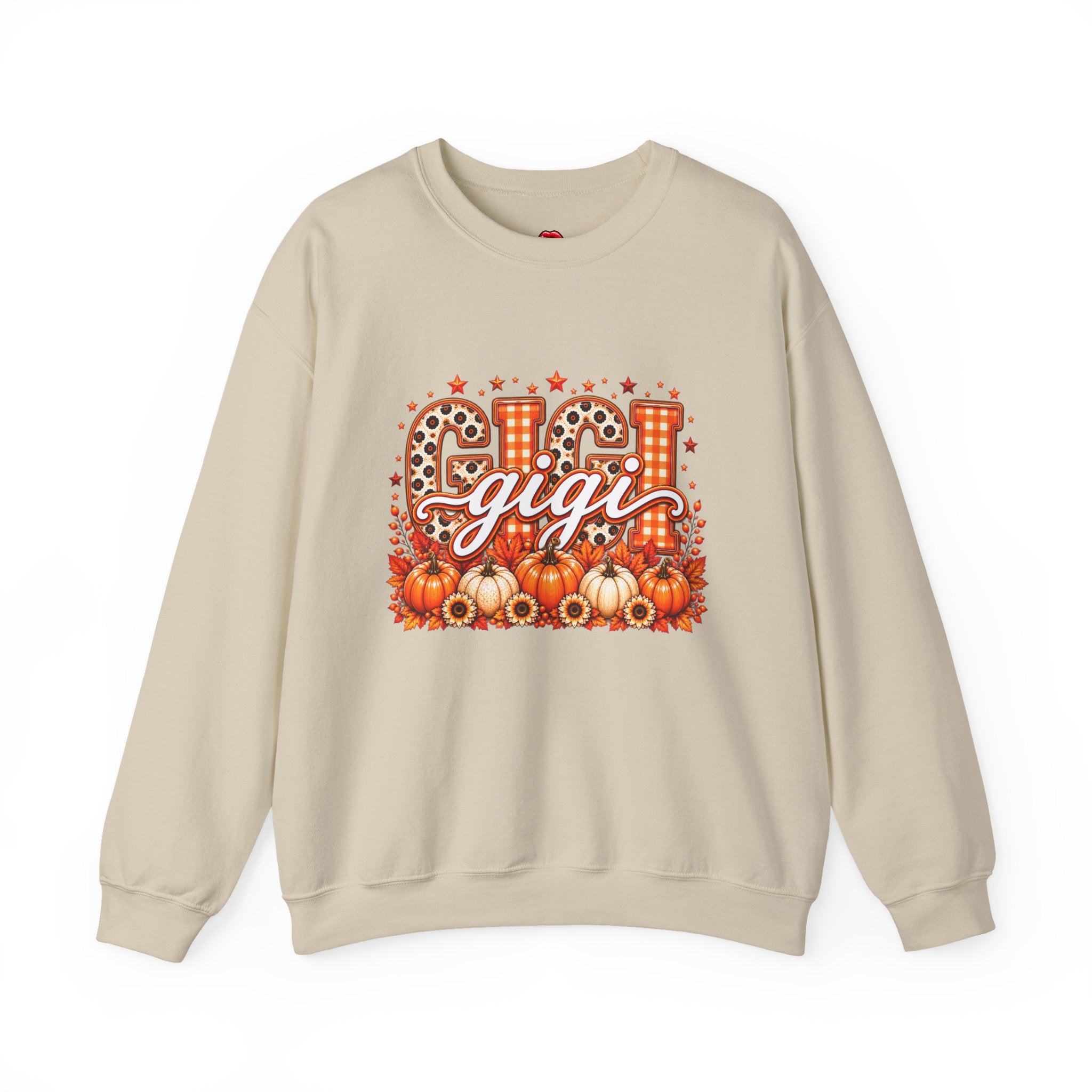 Gigi Fall Pumpkin Crewneck Sweatshirt