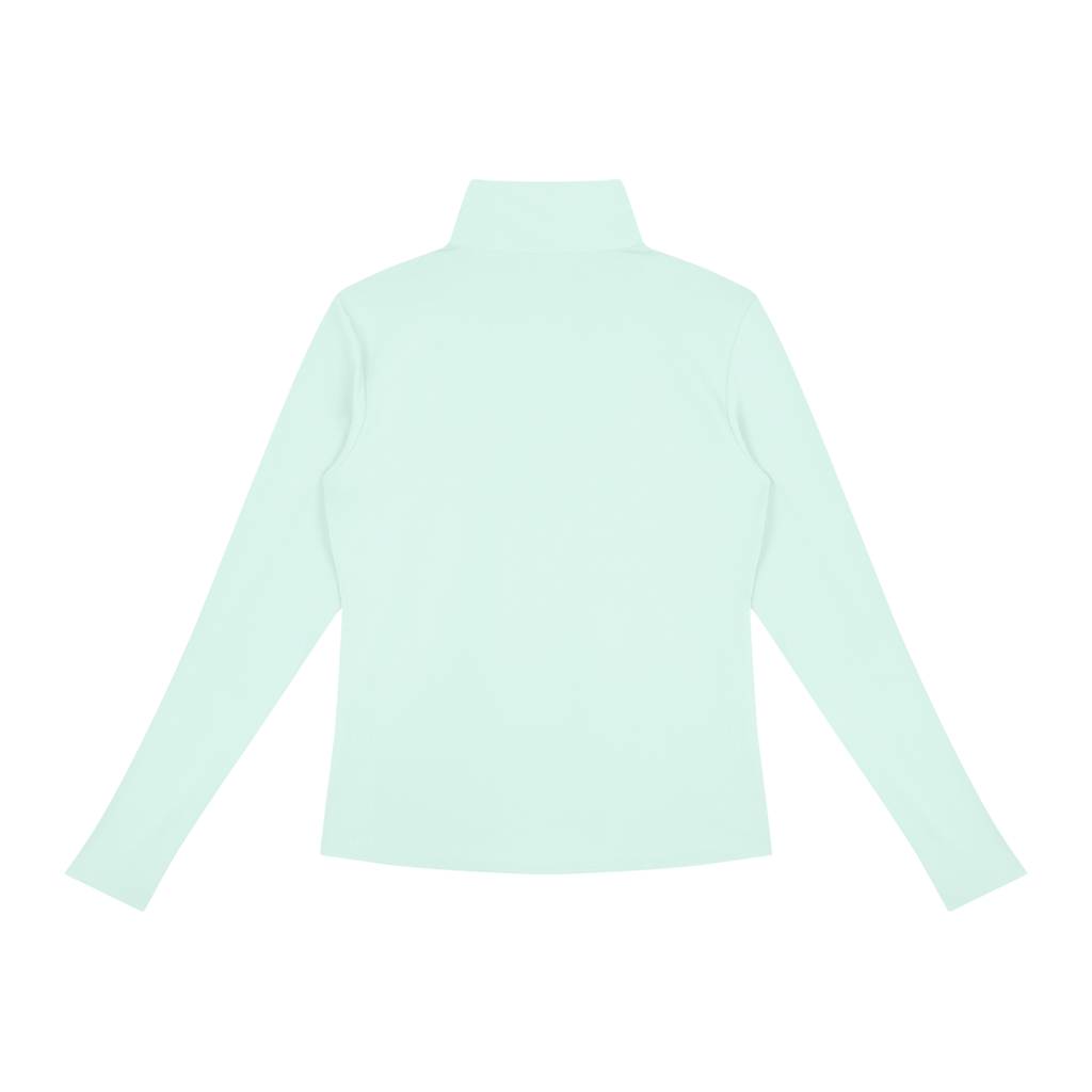 Sweet Route Women's Quarter-Zip Yoga Pullover