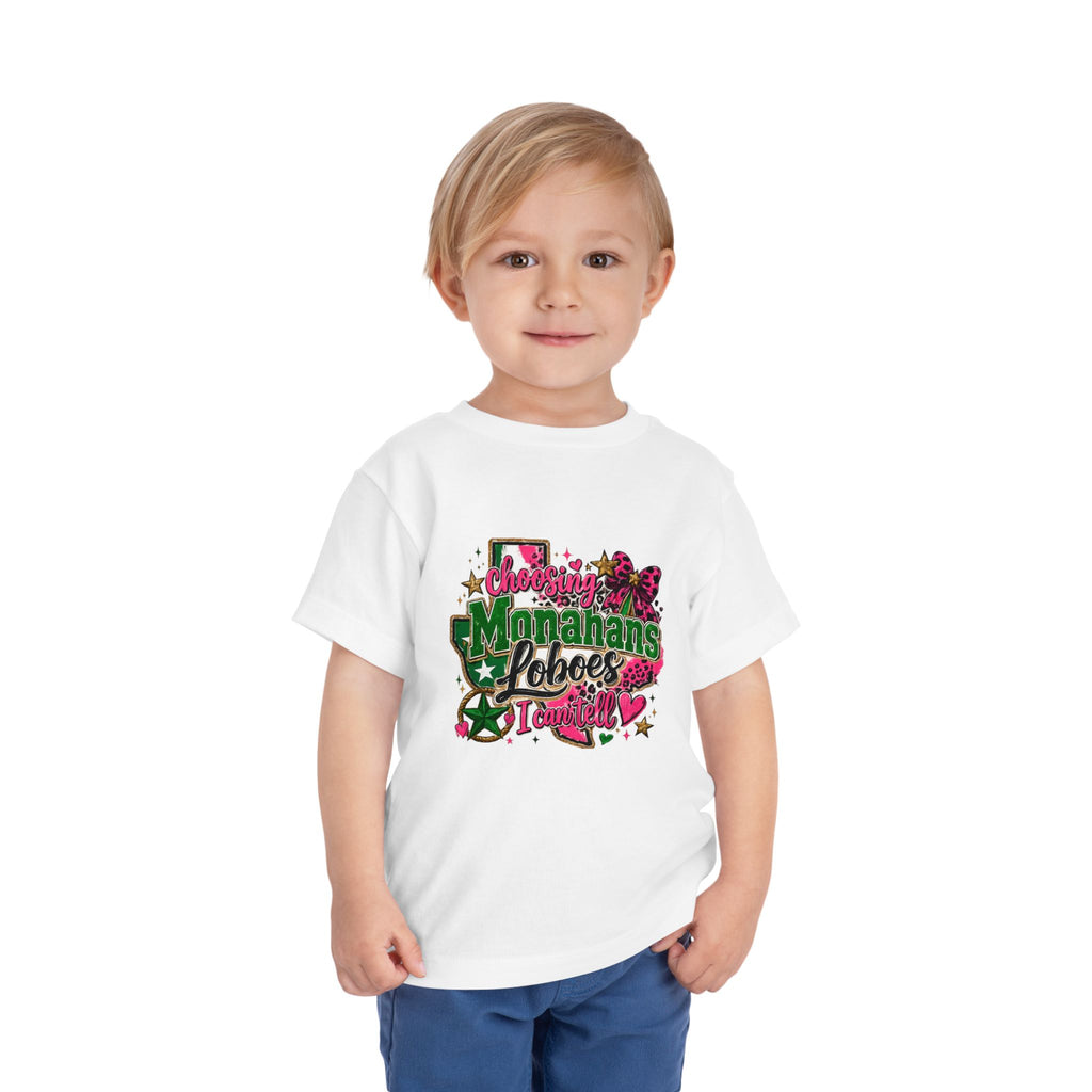Toddler Tee - Choosing Monahans Loboes