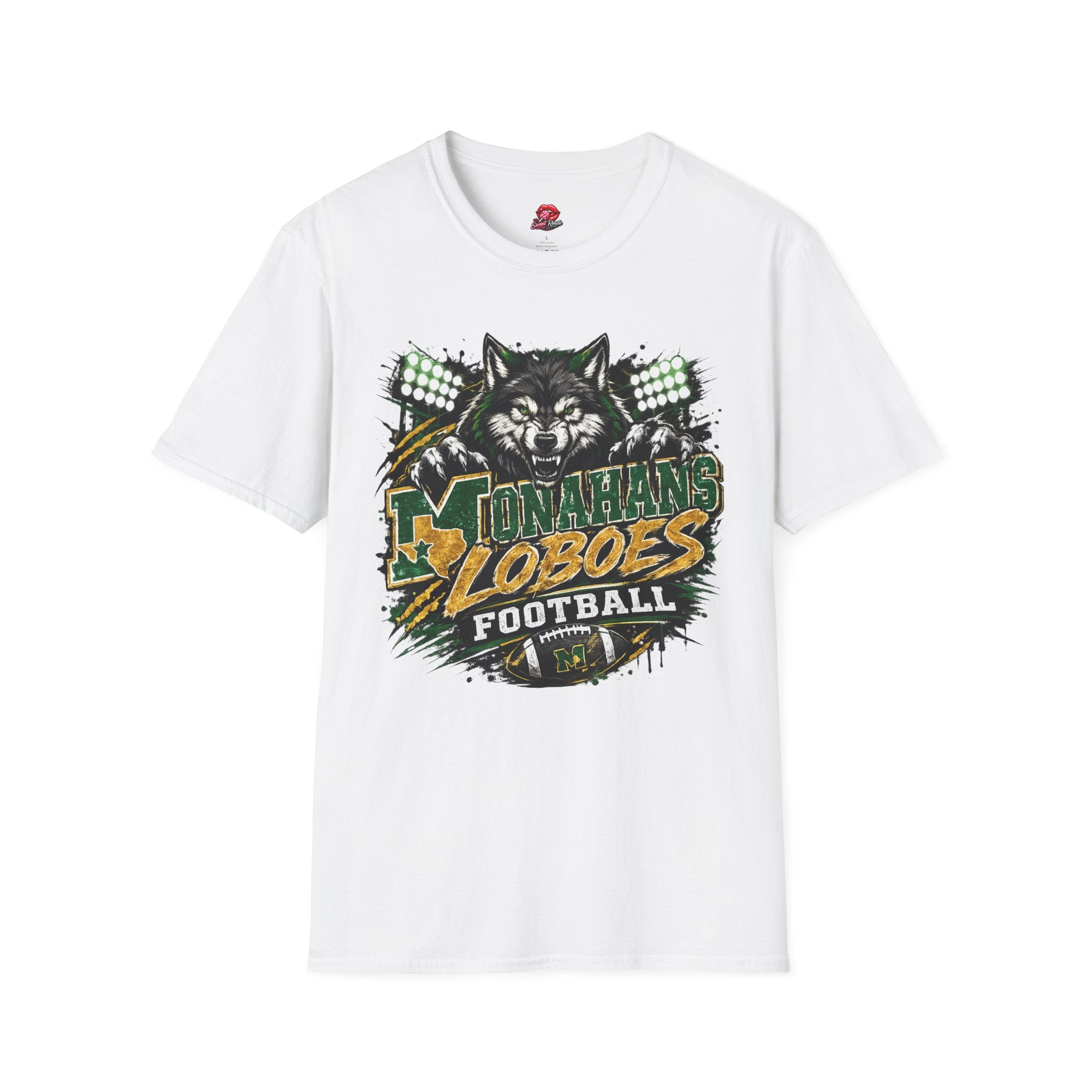 Monahans Loboes Football T-Shirt
